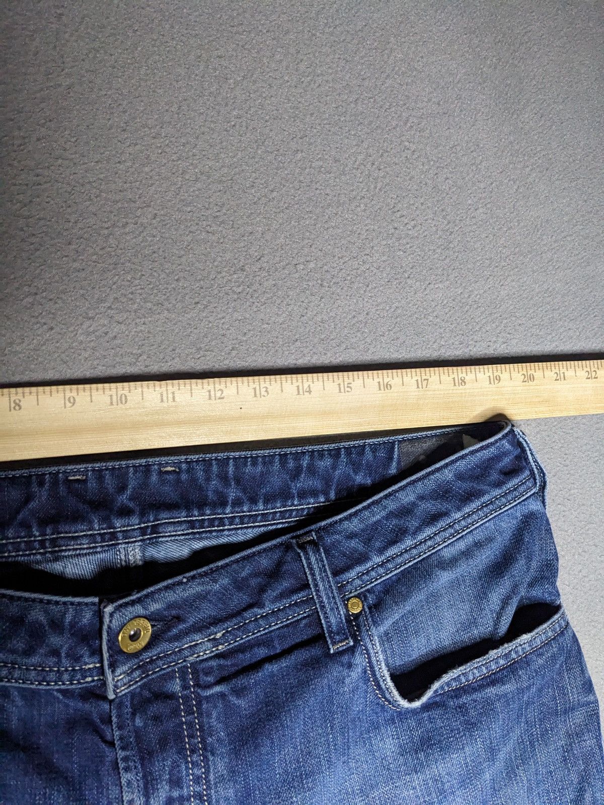 Diesel VTG Diesel Zatiny Denim 38x28 Bootcut Flare Jeans Size US 38 / EU 54 - 17 Thumbnail