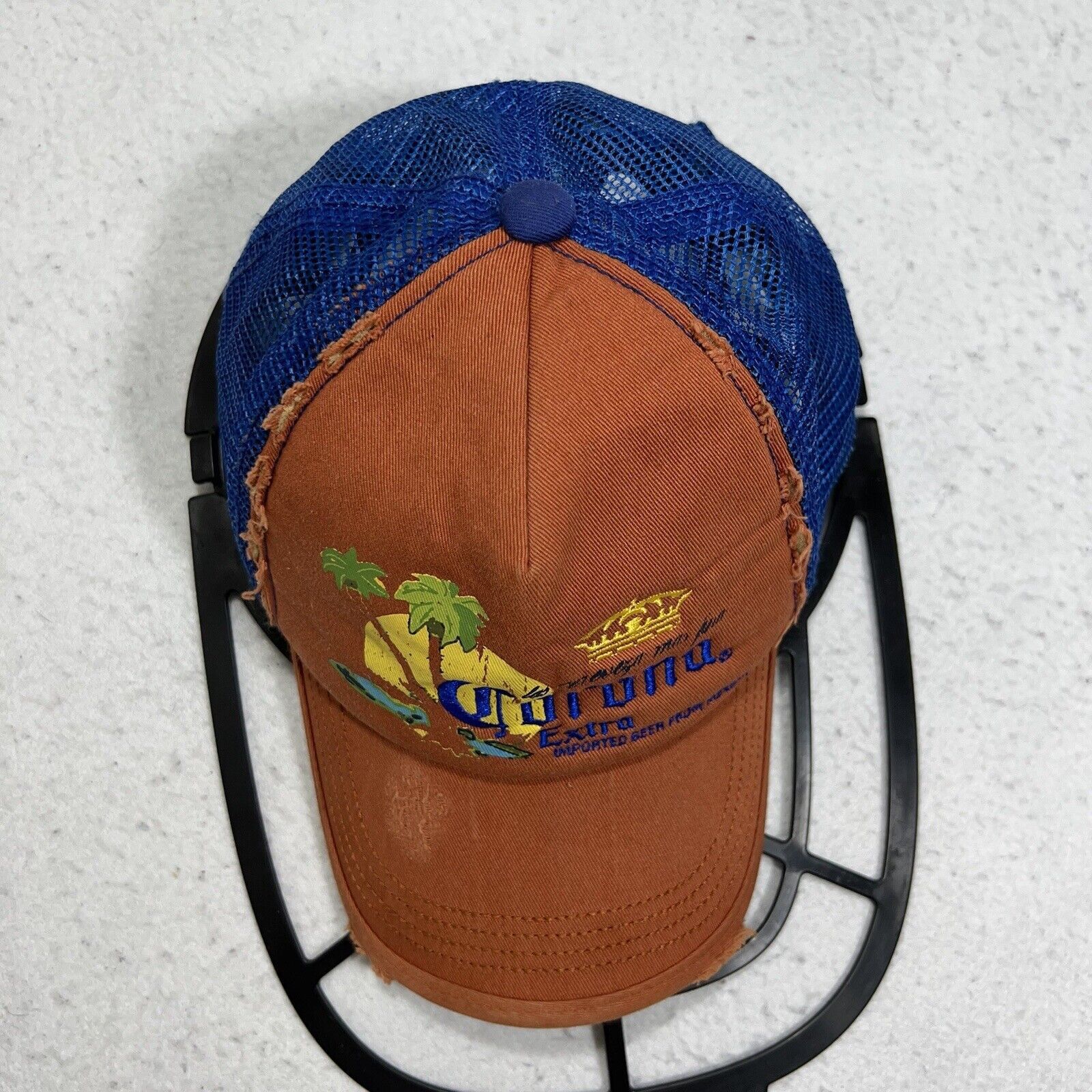 Vintage Corona Extra Beer Snapback Mesh Hat Bottle Opener Calhoun Size ONE SIZE - 7 Thumbnail