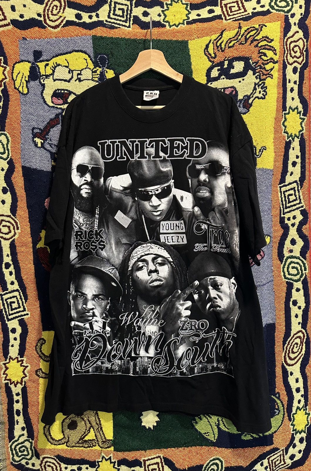 Vintage Vintage Y2K Lil Wayne Zro Underground Kings Rap Tee | Grailed