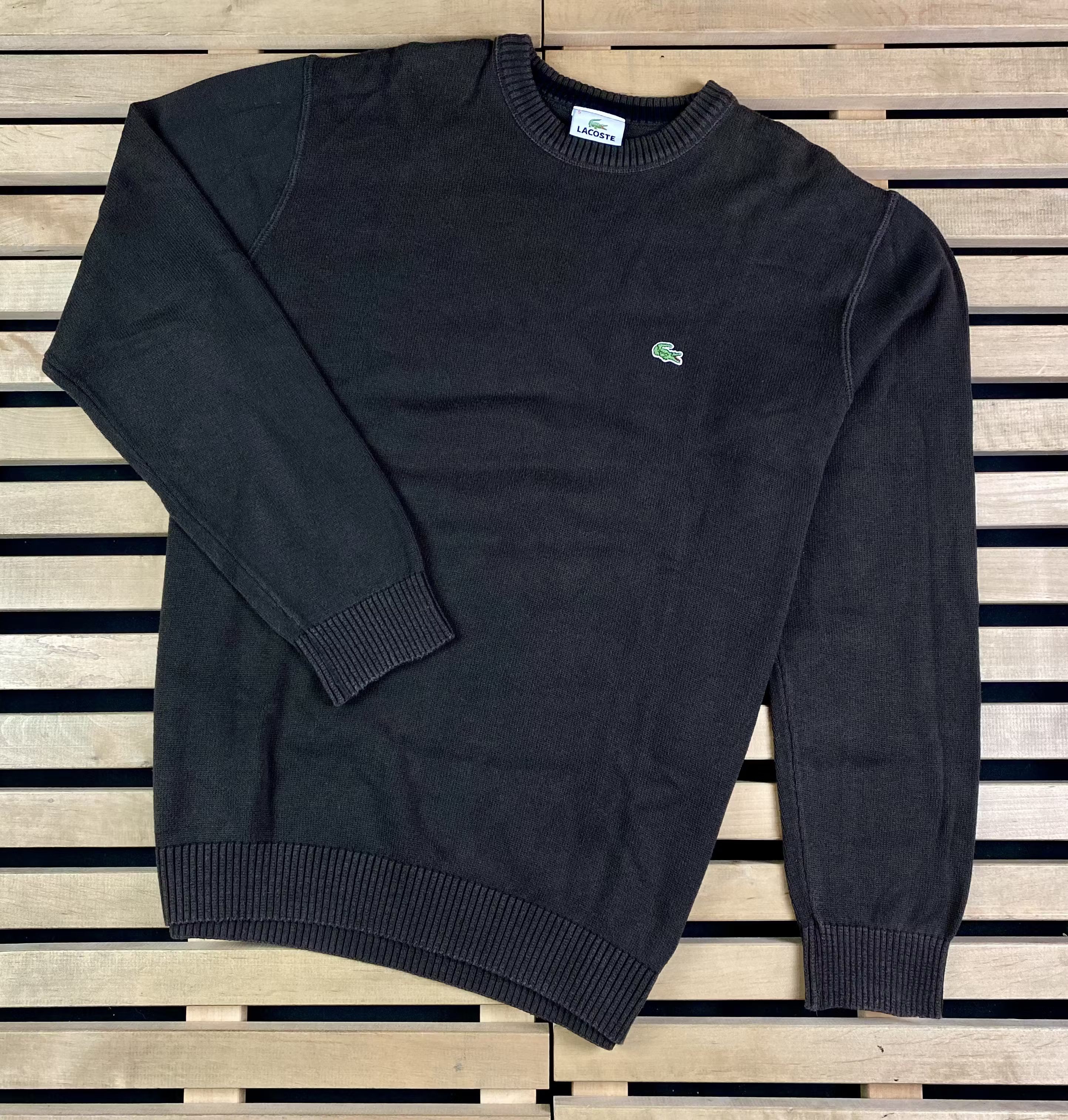 Lacoste × Vintage Mens Sweater Lacoste Vintage Size L Size US L / EU 52-54 / 3 - 1 Thumbnail