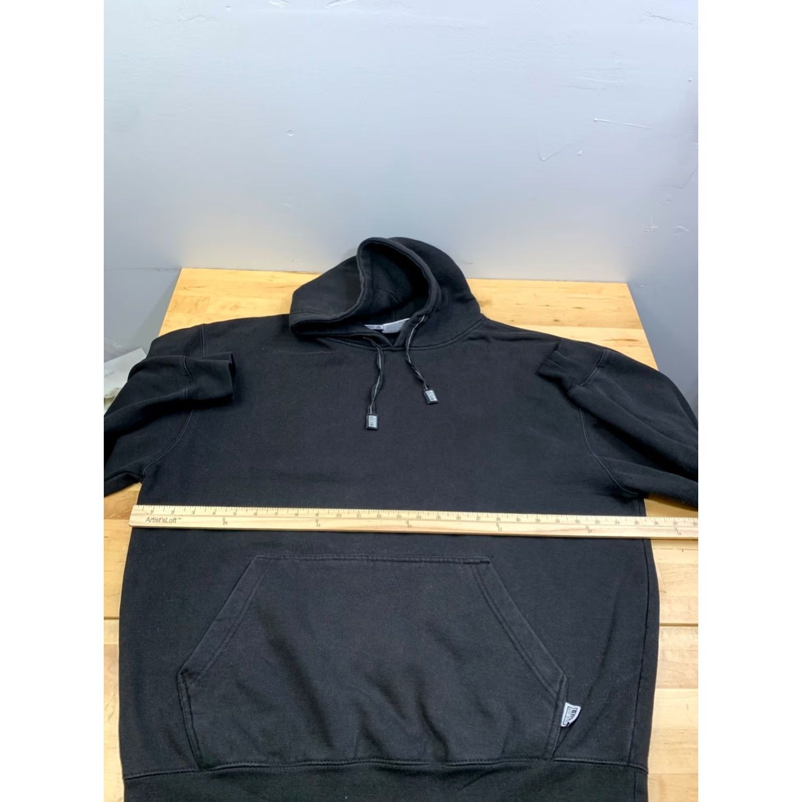 Vintage Pro Club Heavyweight Hoodie Men L Black Pullover Steertwear 13376 Size US L / EU 52-54 / 3 - 4 Thumbnail