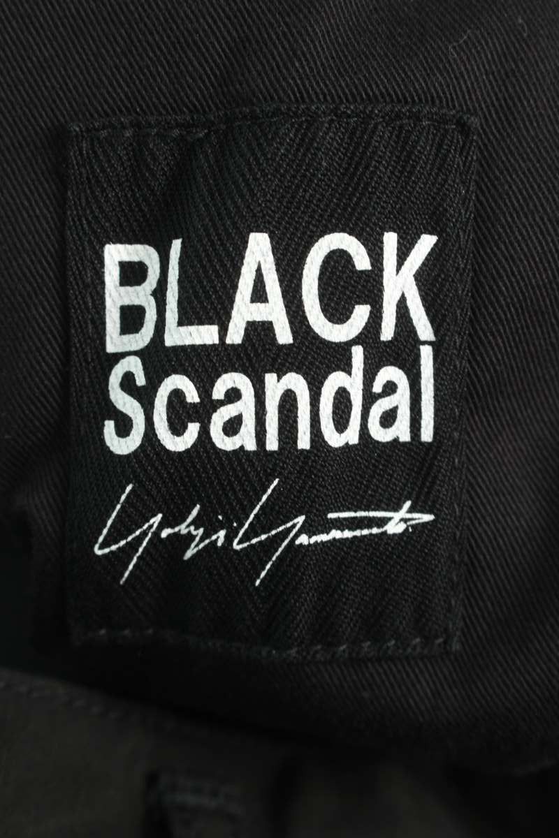 Yohji Yamamoto BLACK Scandal Yohji Yamamoto Ripstop wide long pants Size US 35 - 3 Thumbnail