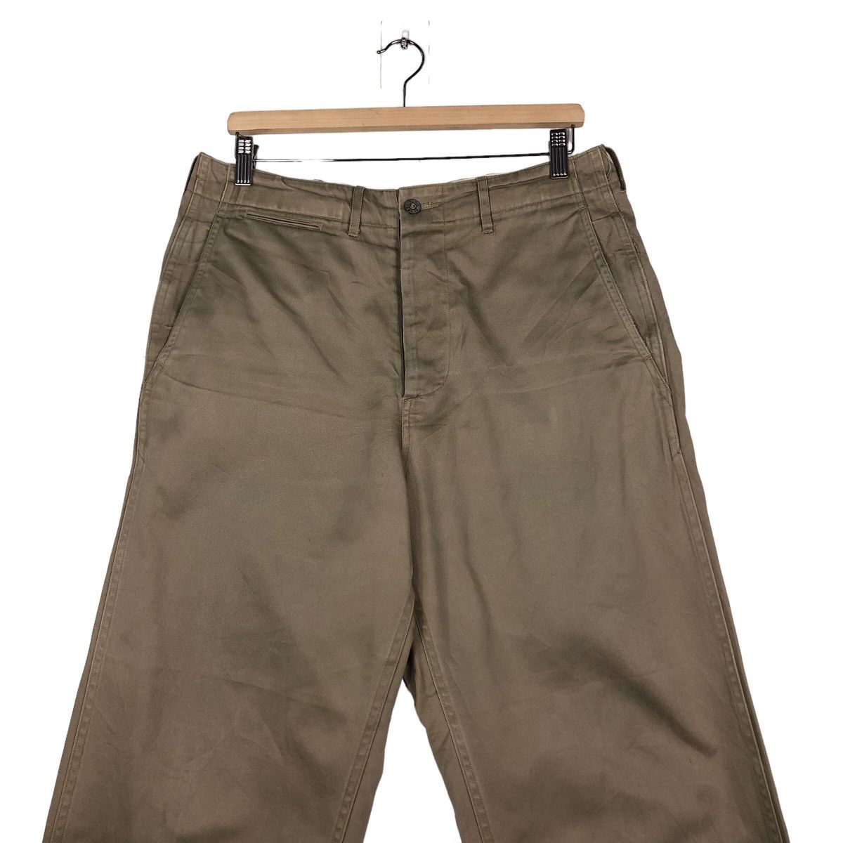 Buzz Rickson's 🔥VINTAGE TOYO ENTERPRISE BUZZ RICKSONS CHORE PANTS Size US 32 / EU 48 - 4 Thumbnail