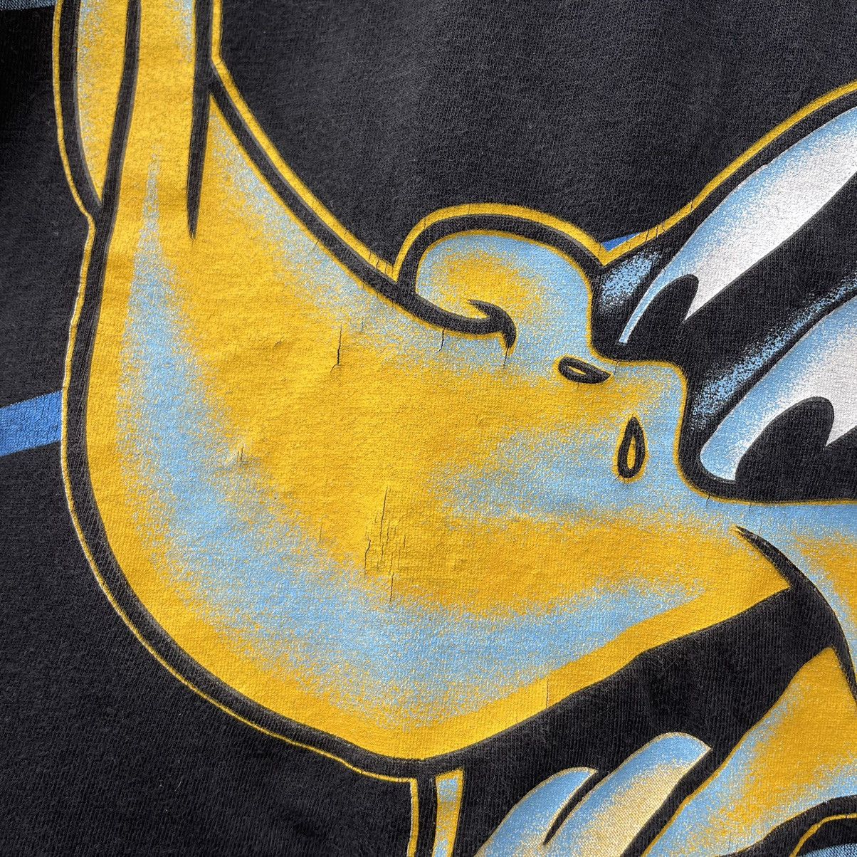 Cartoon Network × Warner Bros Vintage 1998 Duffy Duck Moon Shadow T-Shirt Size US M / EU 48-50 / 2 - 13 Thumbnail