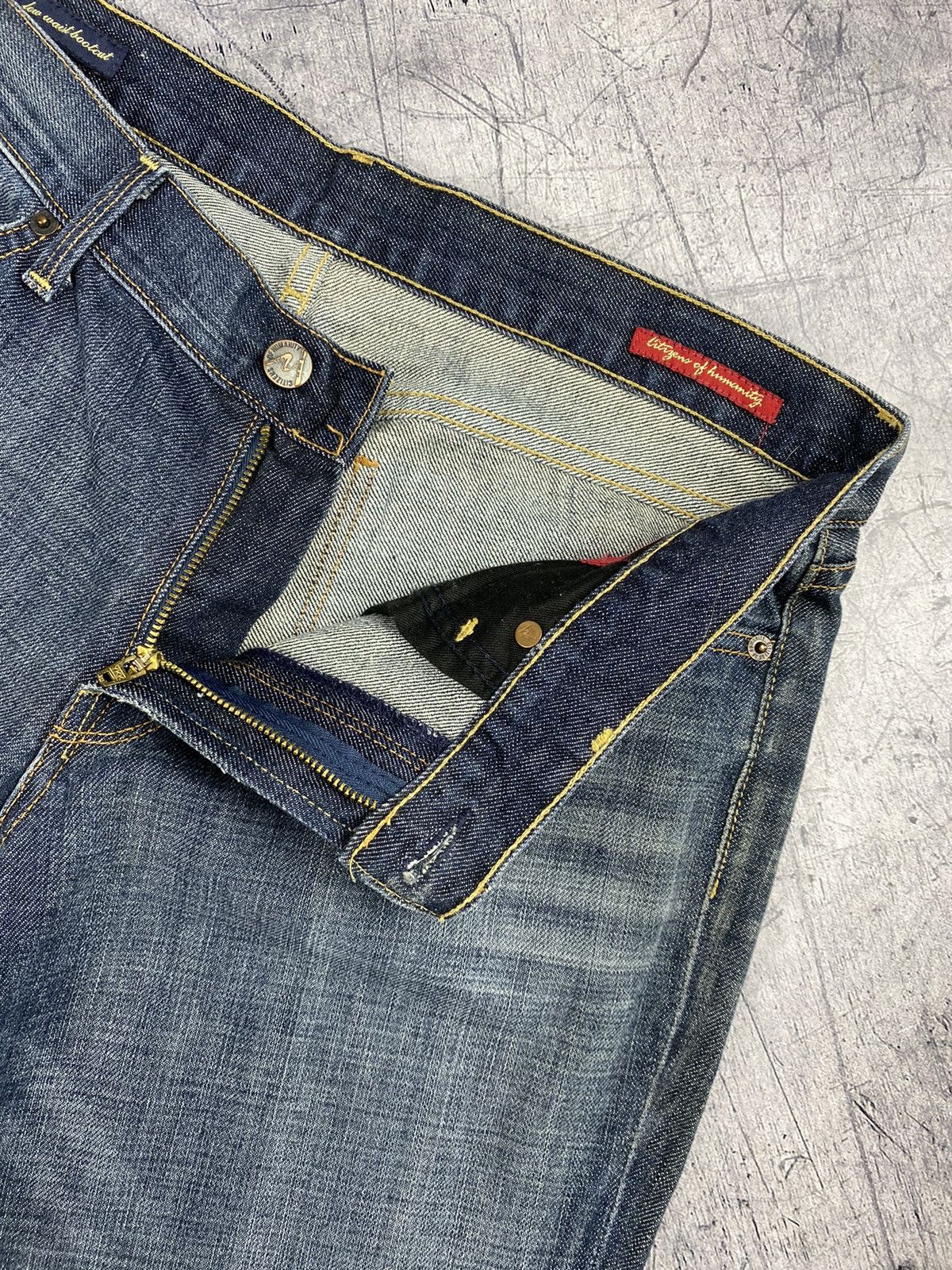 7 For All Mankind Jerome Dahan Relaxed Bootcut Pants New Age Cowboys USA Made Size US 32 / EU 48 - 14 Thumbnail