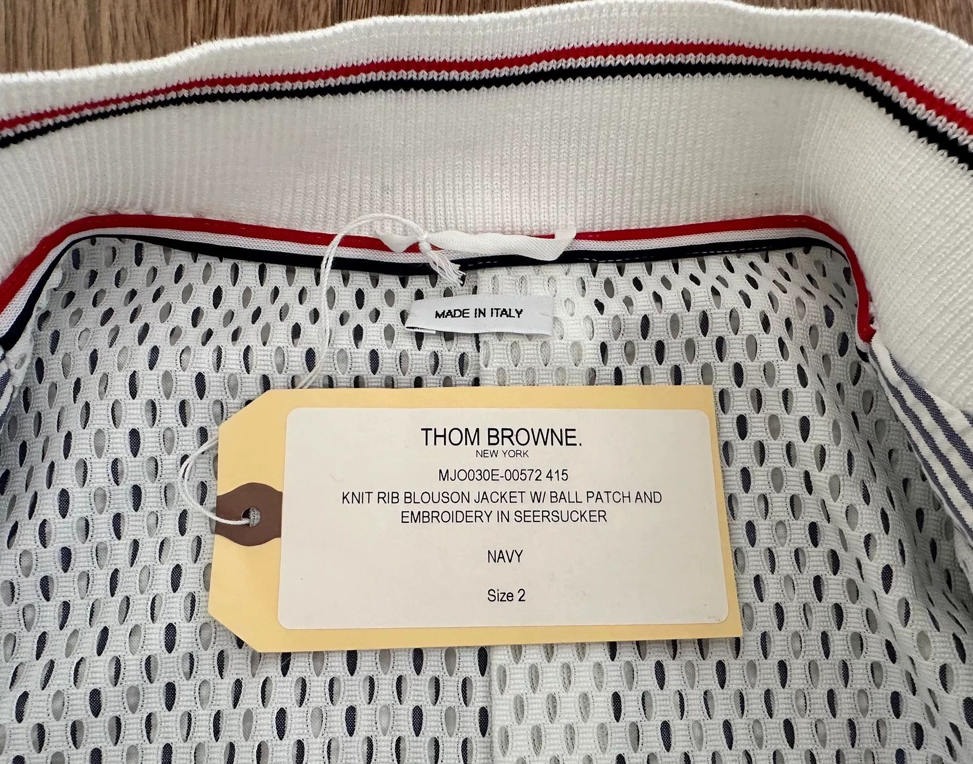 Thom Browne Thom Browne Blouson Jacket Patch Embroidery Size US M / EU 48-50 / 2 - 7 Thumbnail