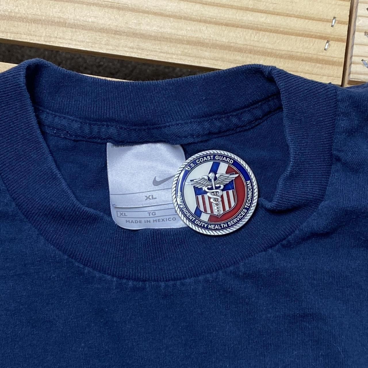 Nike Vintage Nike Navy Blue Basketball Tee Size XL Size US XL / EU 56 / 4 - 3 Thumbnail