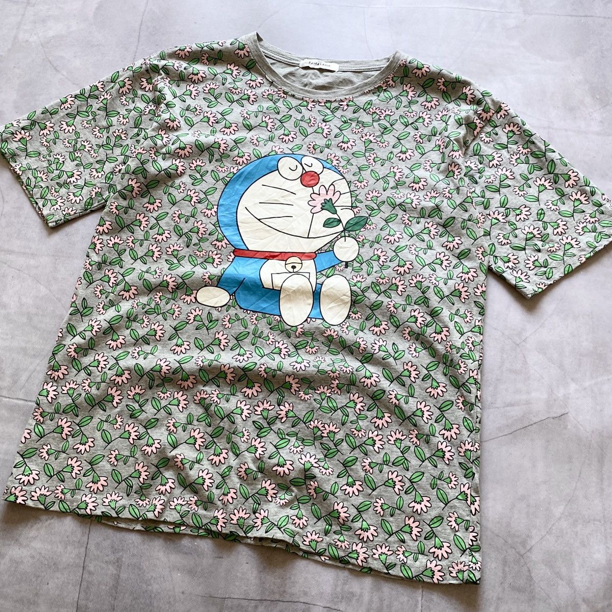 Other Doraemon All Over Print Big Logo T-Shirt Gucci Style Tee Y2K Size US L / EU 52-54 / 3 - 2 Thumbnail