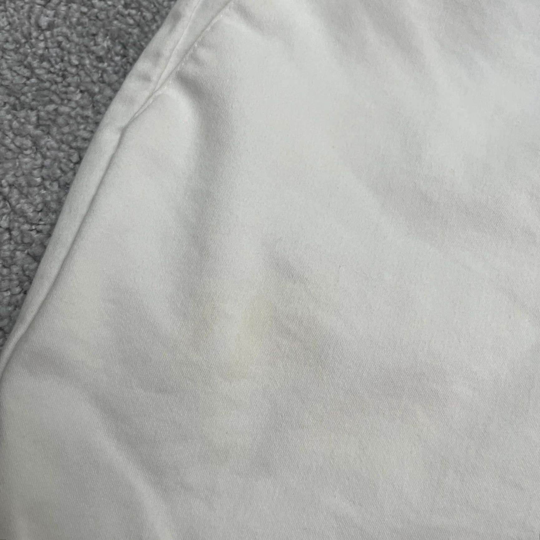 Vintage Alfred Dunner Cropped Pants Womens 6 Petite White High Rise Elastic Pocket 28x18 Size 28" / US 6 / IT 42 - 5 Thumbnail