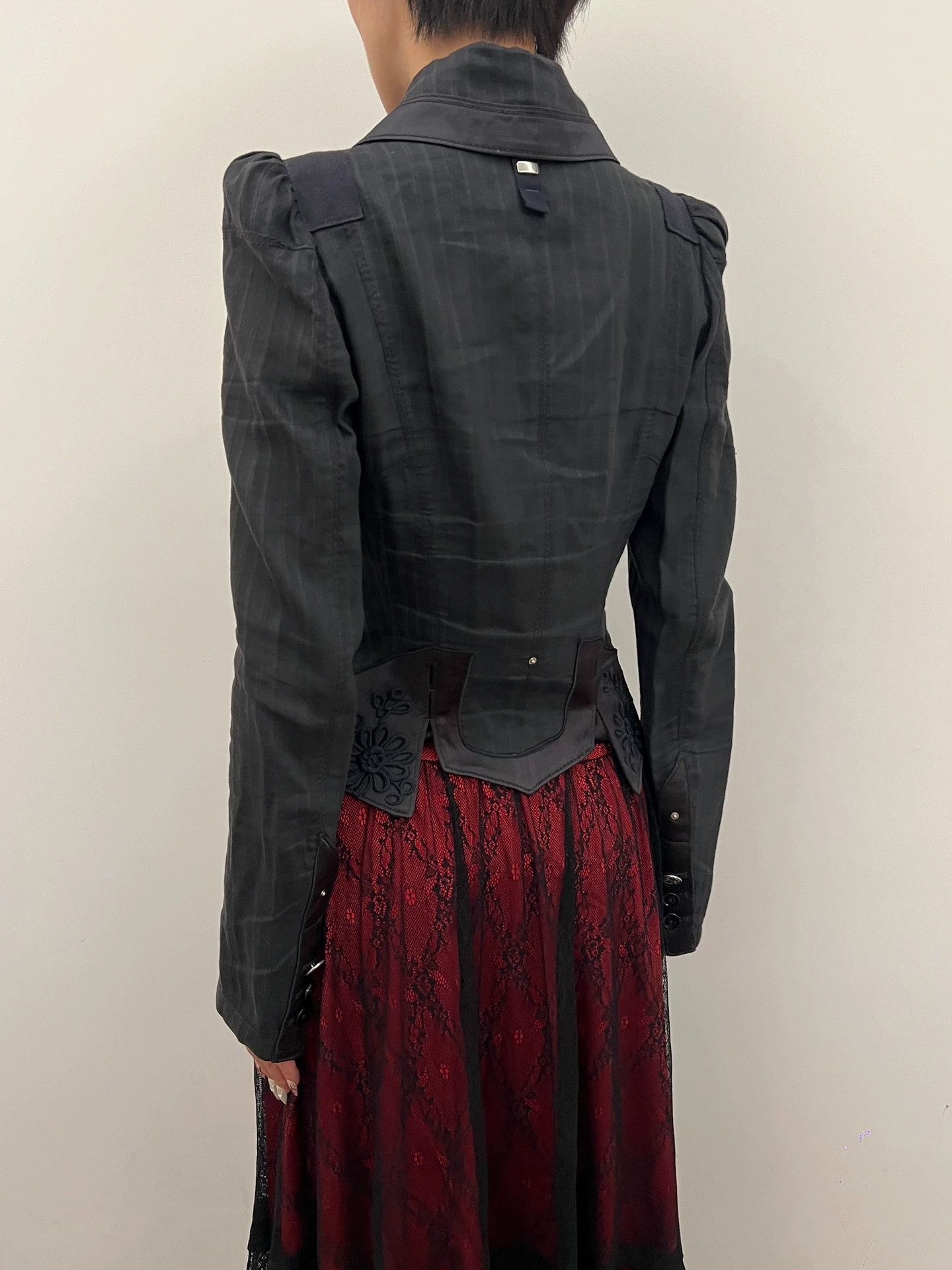 Other Vintage Italian Regal Embroidered Lapel Jacket 36 Size XS / US 0-2 / IT 36-38 - 7 Thumbnail