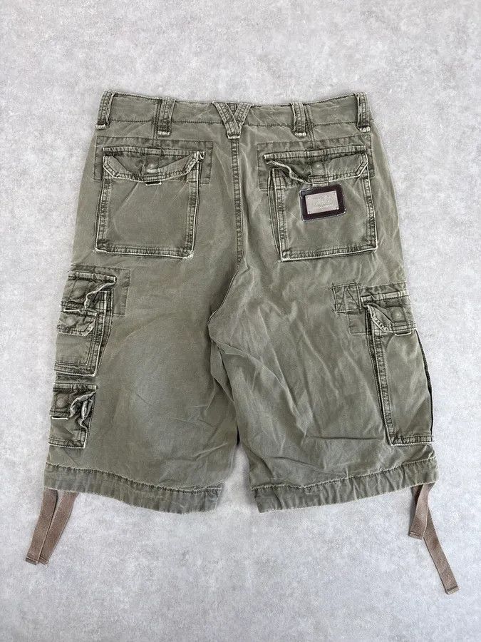 Dolce & Gabbana AW2004 Dolce & Gabbana Khaki Cargo Distressed Shorts Size US 32 / EU 48 - 6 Thumbnail