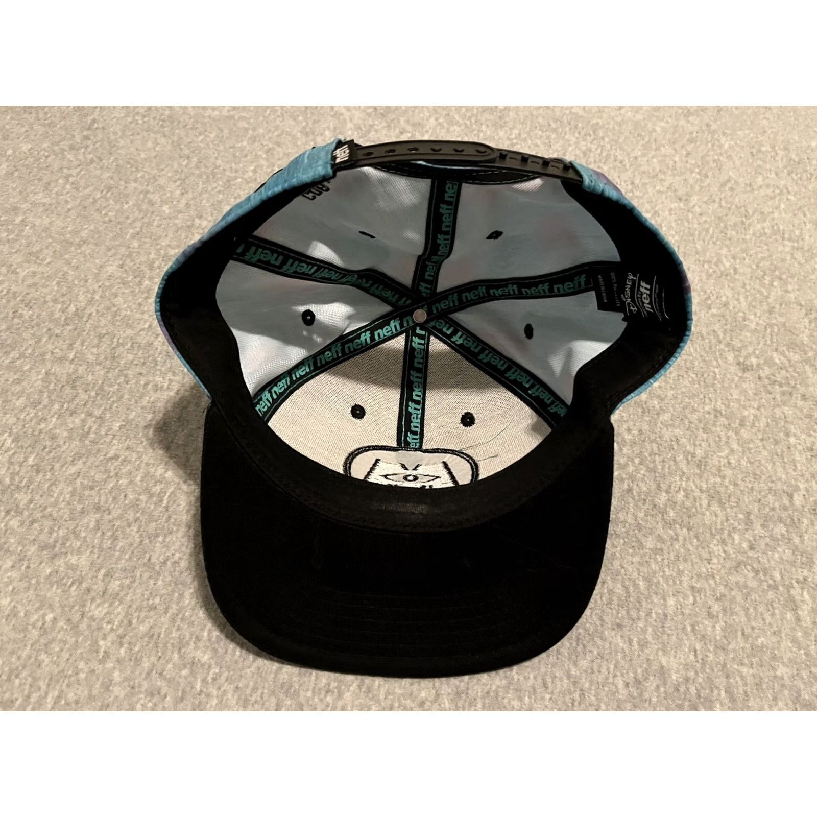 Disney Neff Monsters Inc. Sully CDA Snapback Hat Cap Adjustable Multicolor Baseball Cap Unisex Adults Size Adjustable Size ONE SIZE - 4 Thumbnail