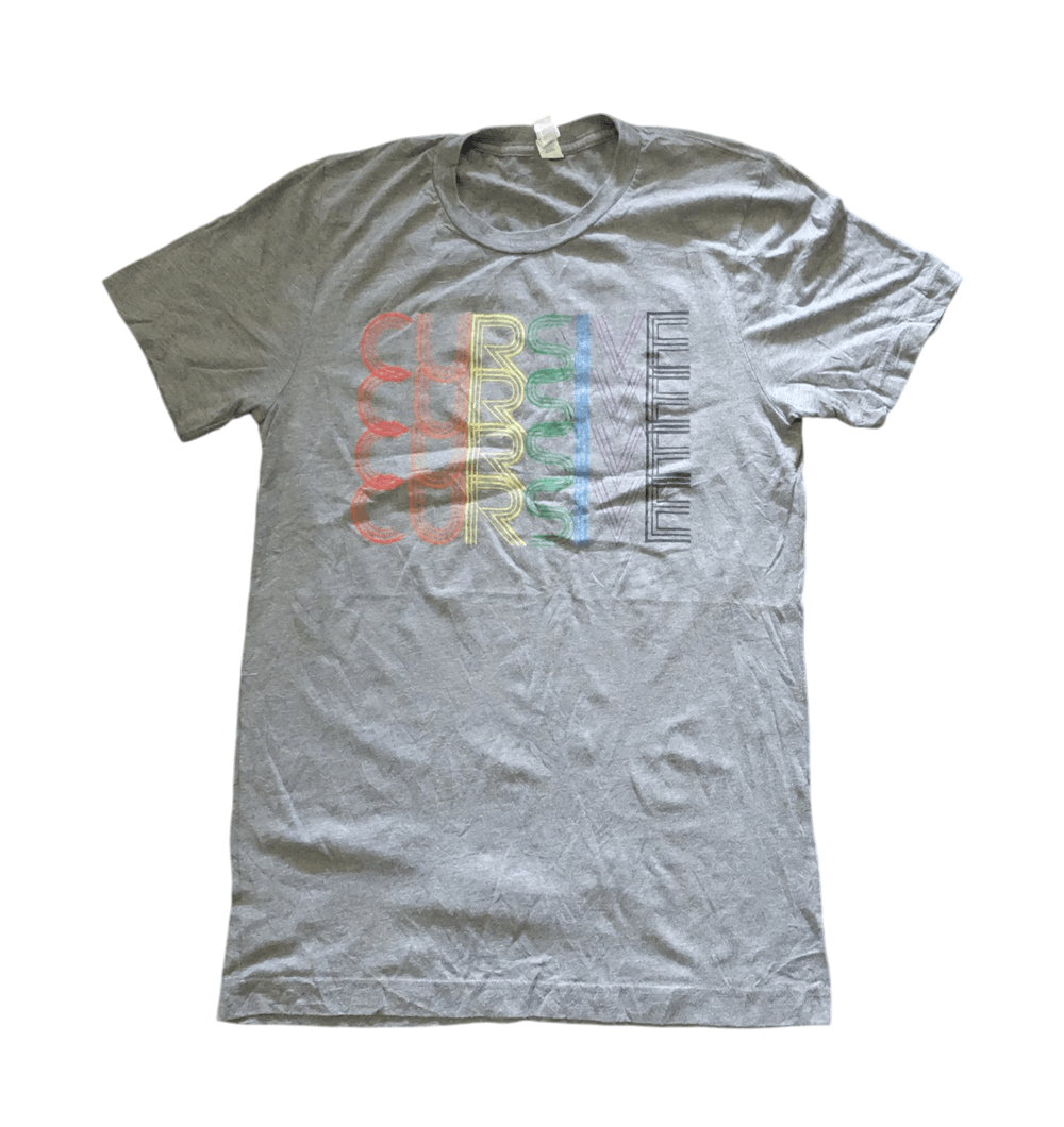 Band Tees Cursive Band Shirt Size US S / EU 44-46 / 1 - 1 Thumbnail