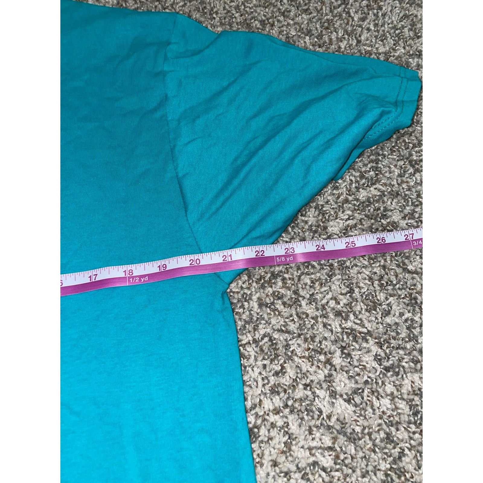 Jerzees Vintage Montana Shirt Sun Nature Teal Tee VTG 90s Large Size US L / EU 52-54 / 3 - 6 Thumbnail