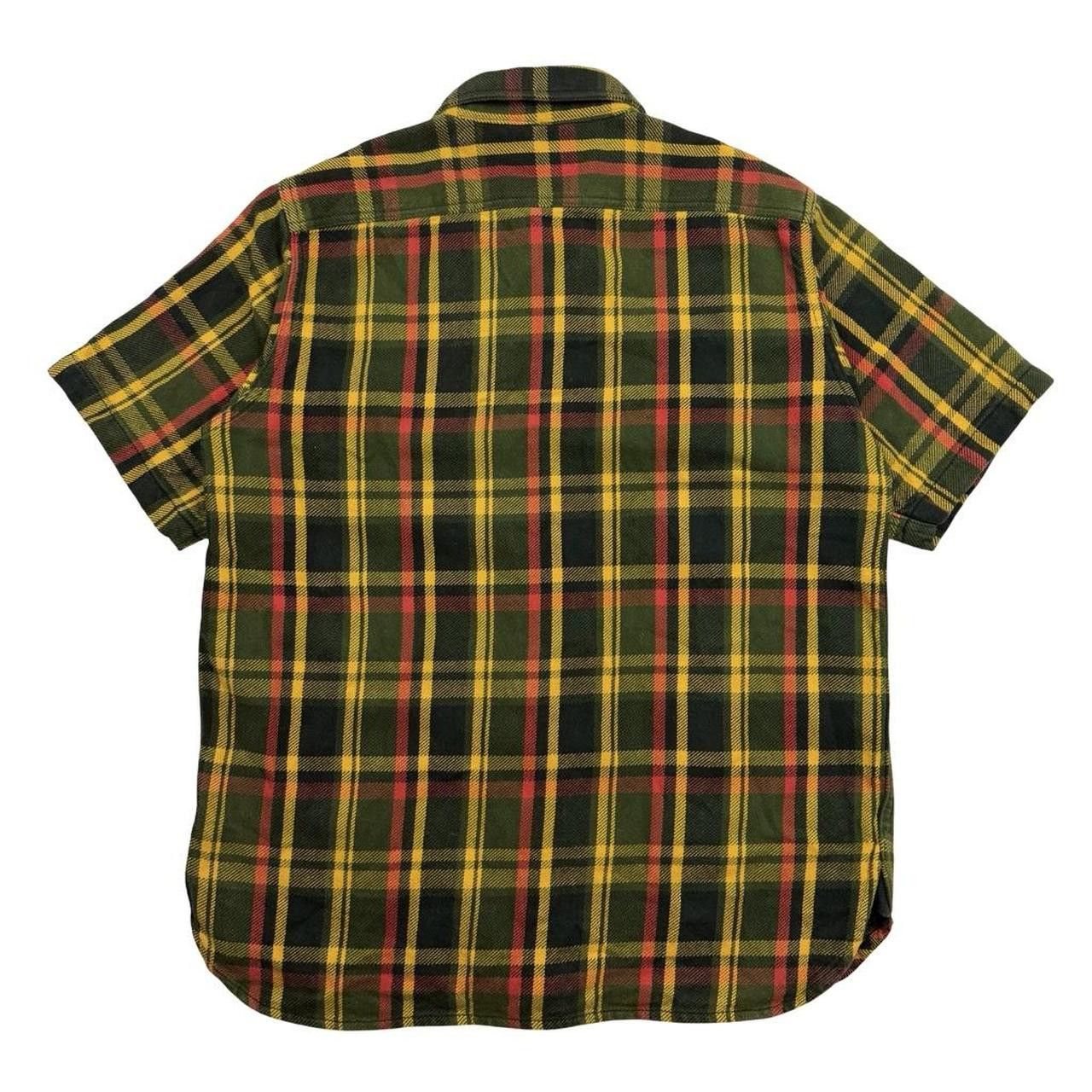 Bape Vintage 2000s Bape Check Button Up Short Sleeve Shirt Large Size US L / EU 52-54 / 3 - 2 Thumbnail