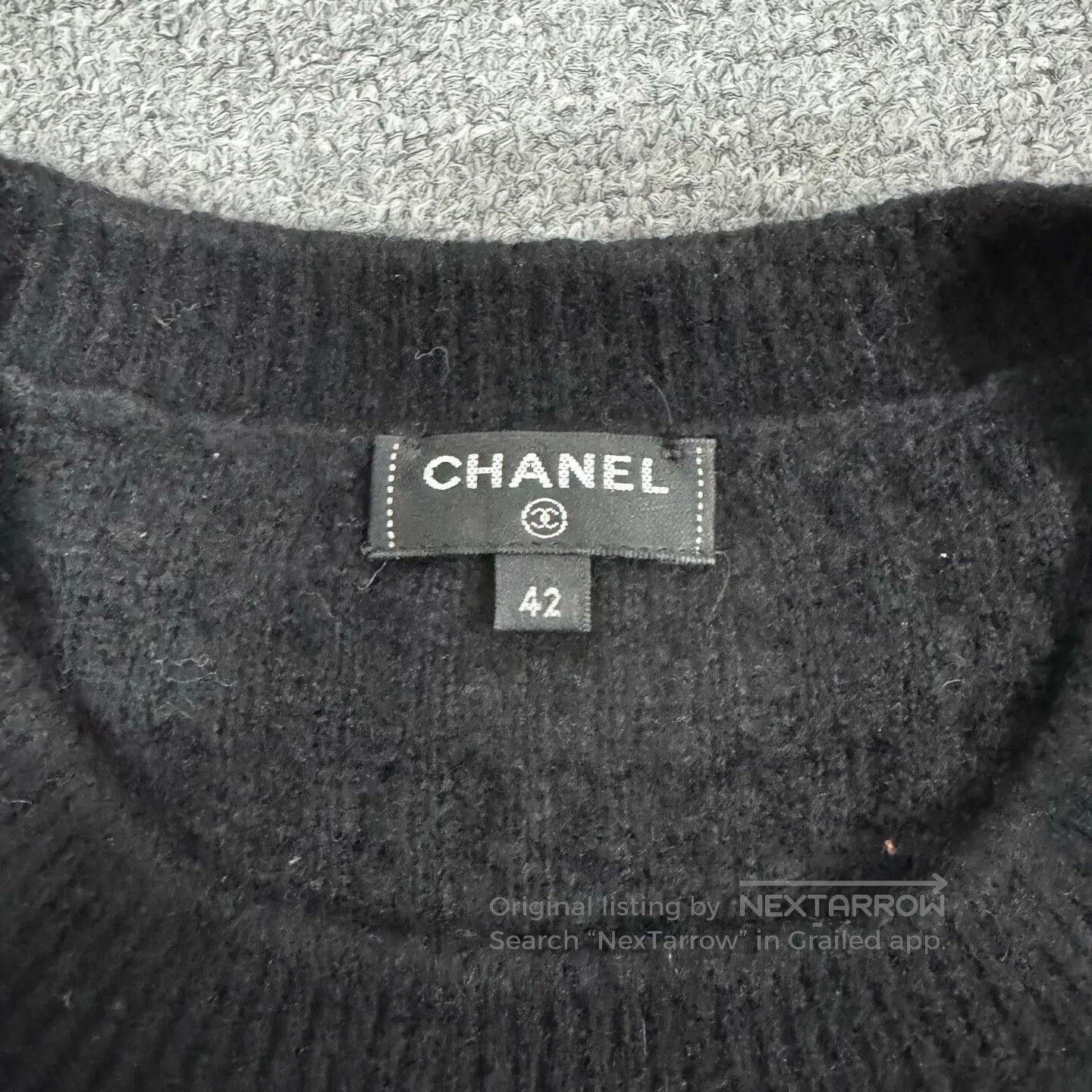Chanel Chanel size 42 Ski Series: Cashmere Knit Sweater| Size L / US 10 / IT 46 - 6 Thumbnail