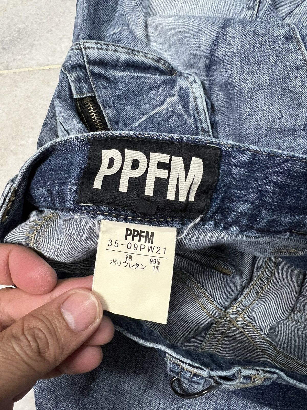 PPFM PPFM CURVED PUNK JEANS Size US 30 / EU 46 - 17 Thumbnail