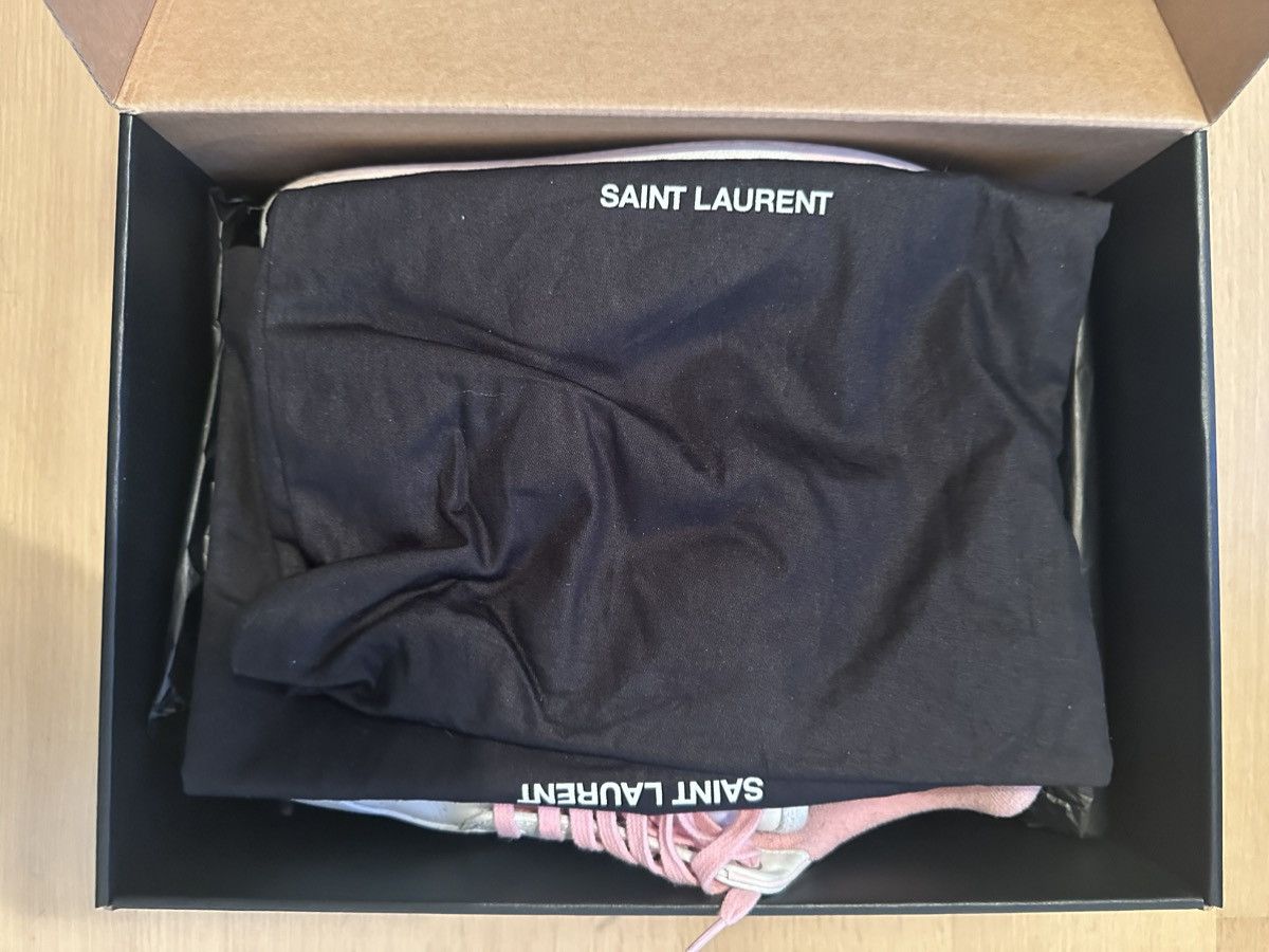 Saint Laurent Paris WHITE & PINK SL Size US 10.5 / EU 43-44 - 4 Thumbnail