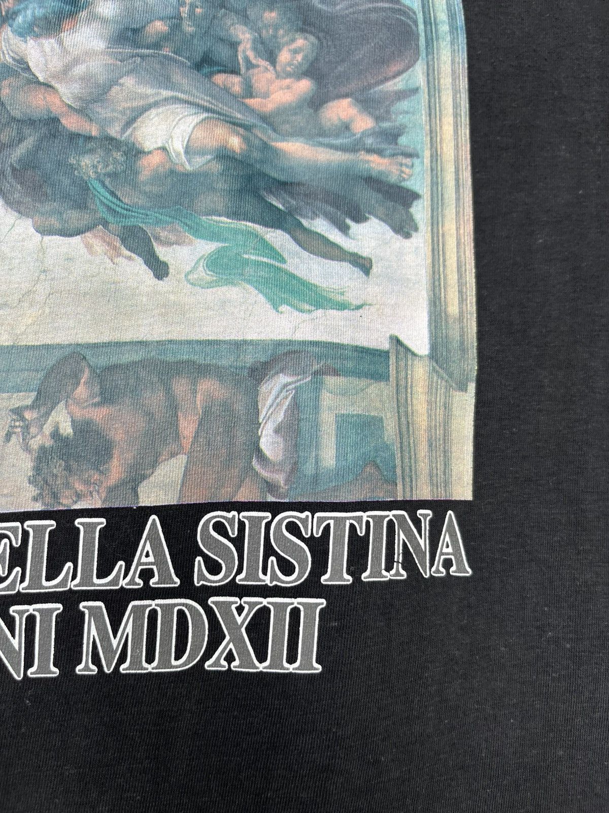 Vintage Vintage 80s Michelangelo buonarroti single stitch tee tshirt Size US M / EU 48-50 / 2 - 10 Thumbnail