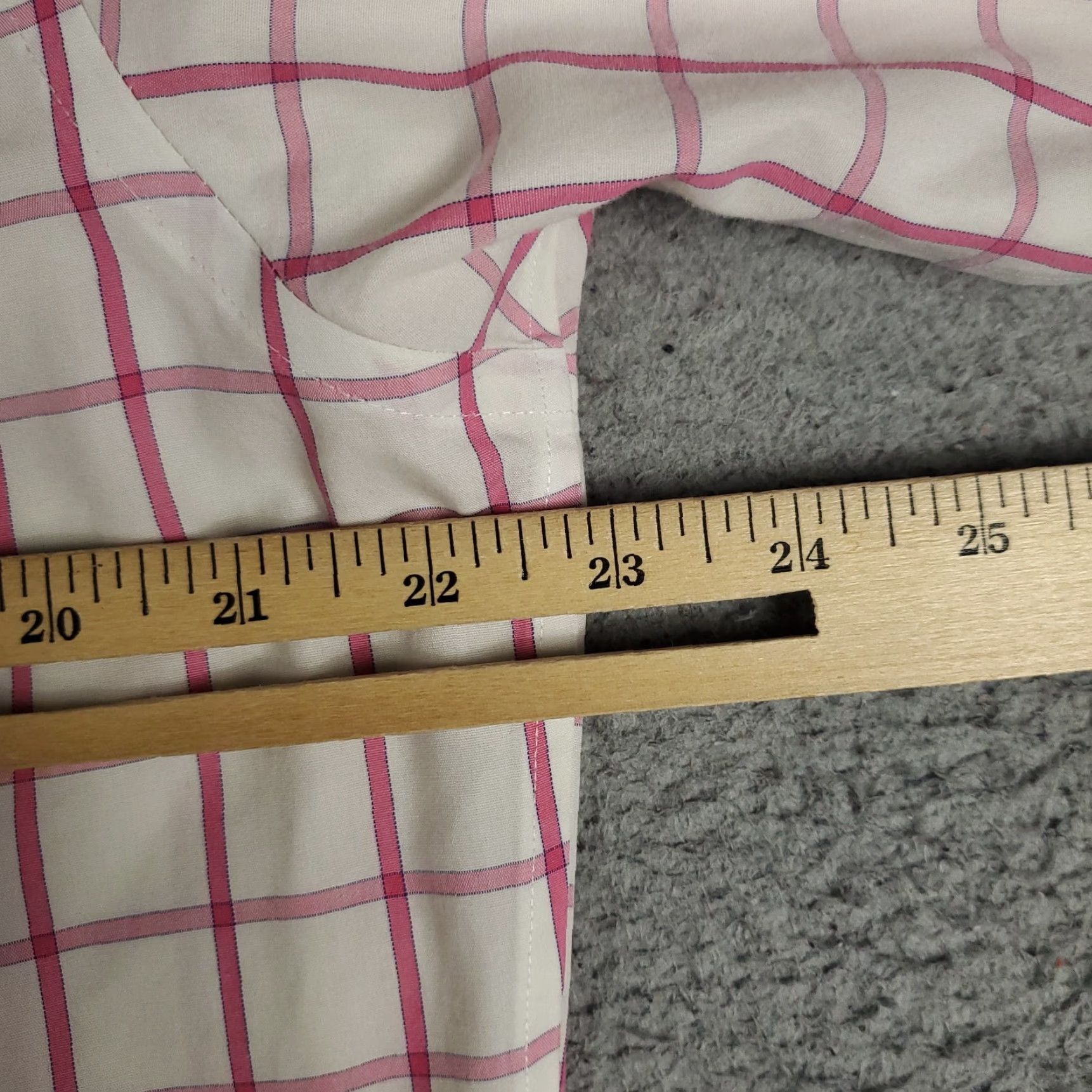 Brooks Brothers Brooks Brothers Dress Shirt Mens Size 16 Pink Check Long Sleeve Button Up Size 42R - 6 Thumbnail