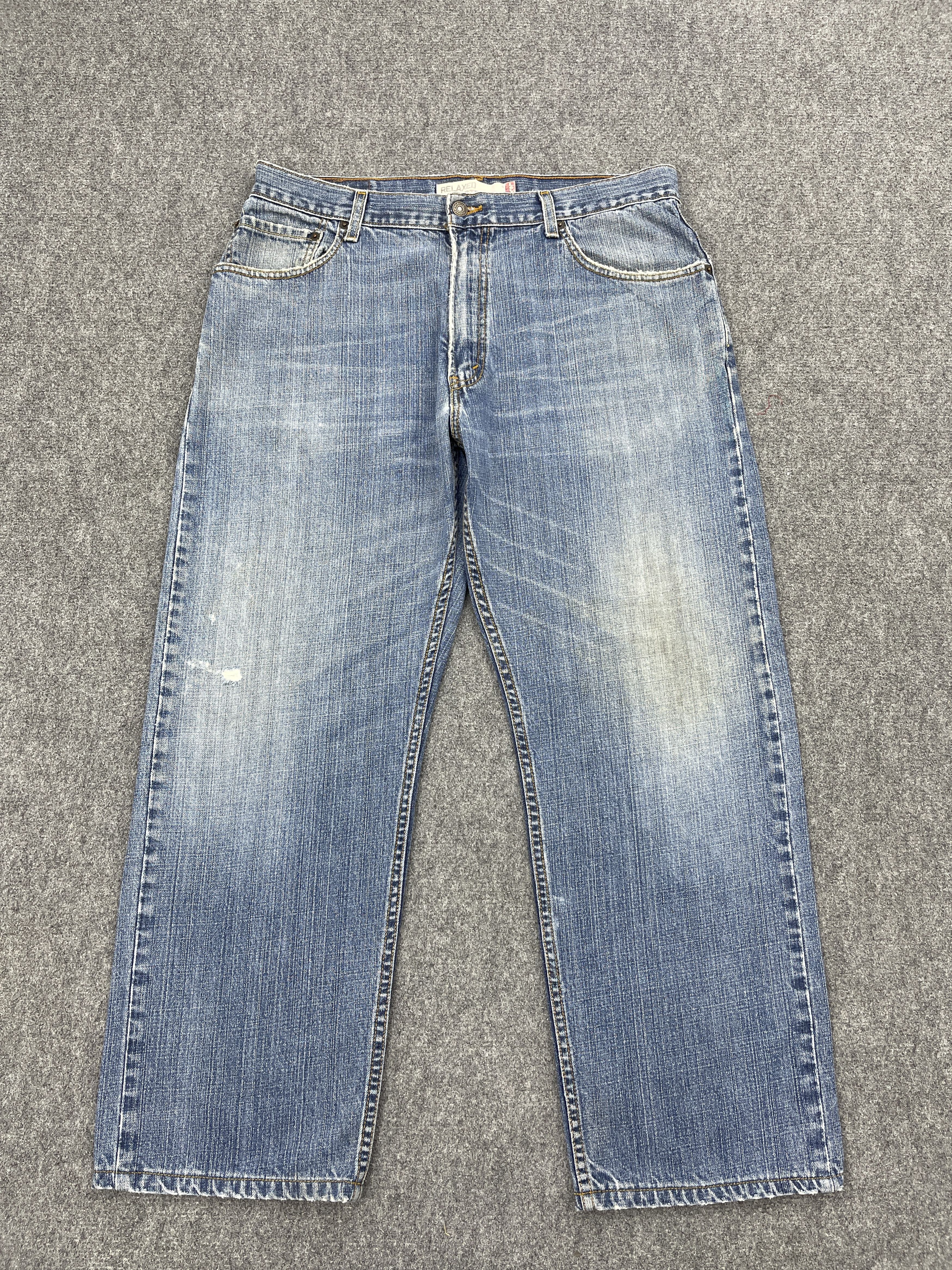 Levi's Vintage Levis 559 Faded Blue Jeans DP2515 Size US 33 - 1 Thumbnail