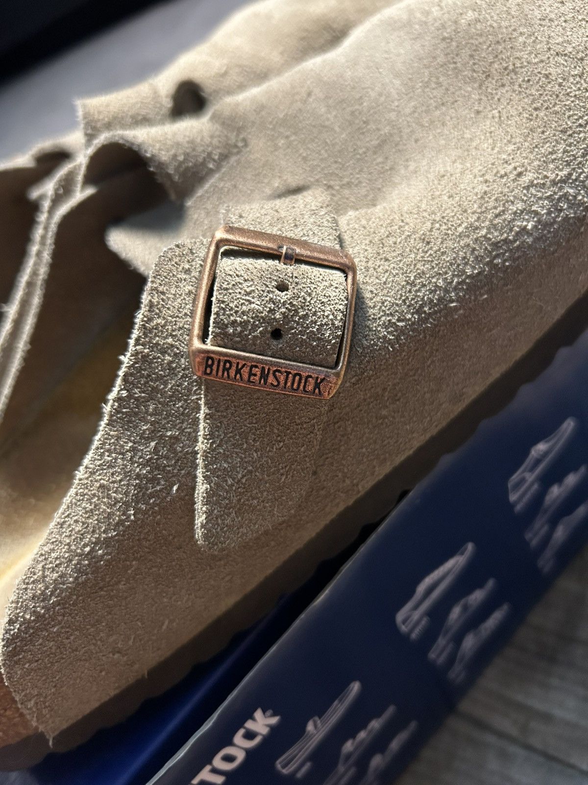 Birkenstock Birkenstock Boston Clog Taupe Size US 10 / EU 43 - 4 Thumbnail