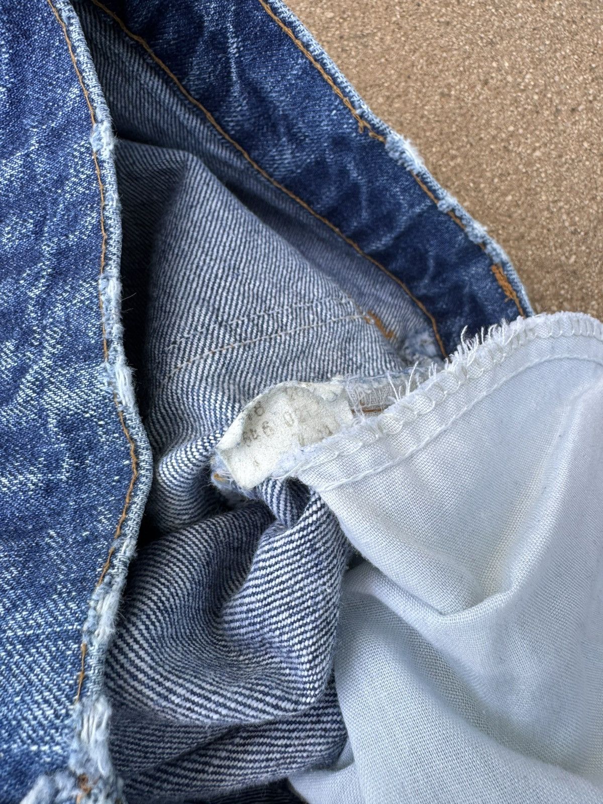 Levi's × Vintage Vtg 70’s Levi’s 646 Orange Tab Bellbottom Flare Jeans 28x31 Size US 28 / EU 44 - 6 Thumbnail