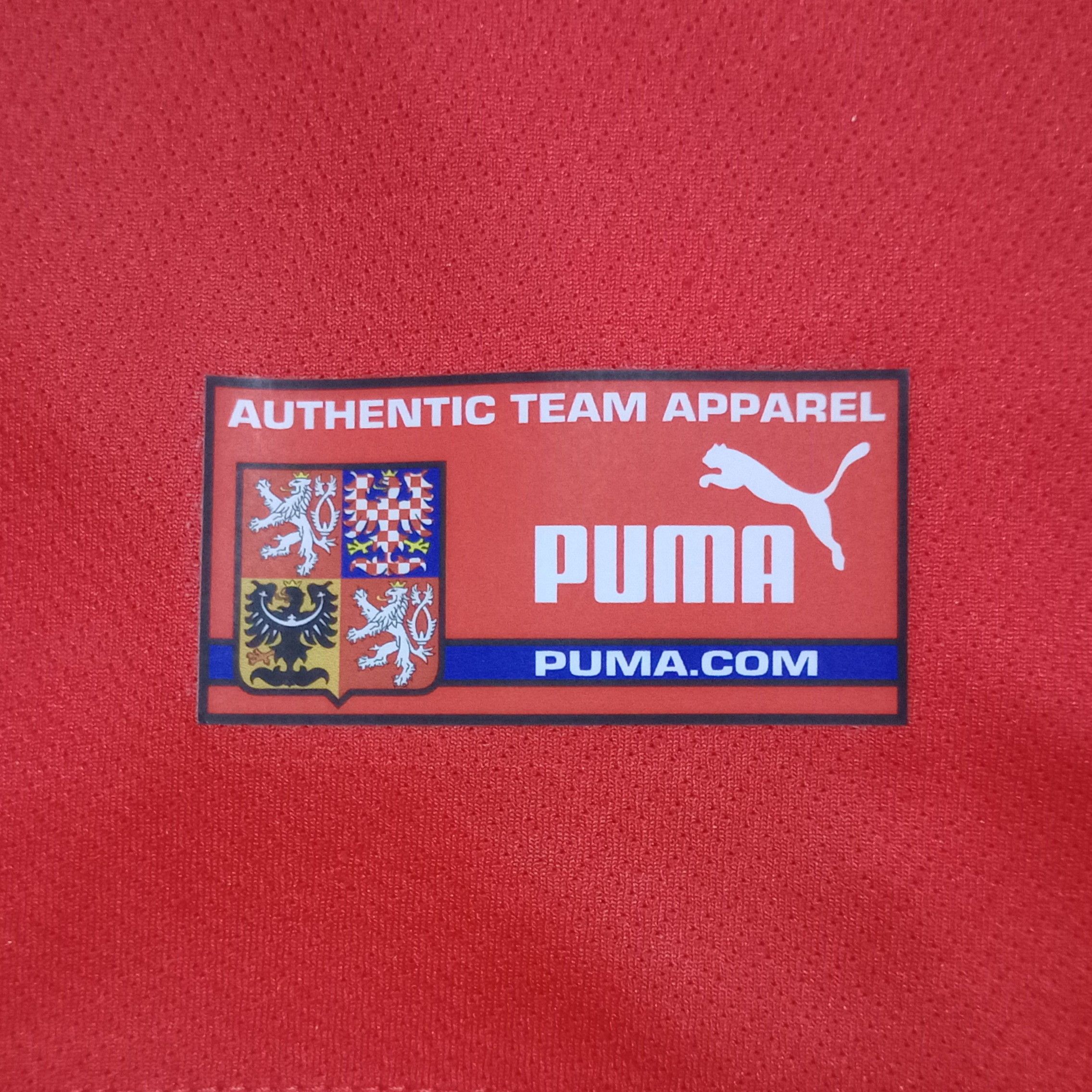 Puma Czech Republic Euro 2000 Home Jersey Nedved 11 Size US L / EU 52-54 / 3 - 7 Thumbnail