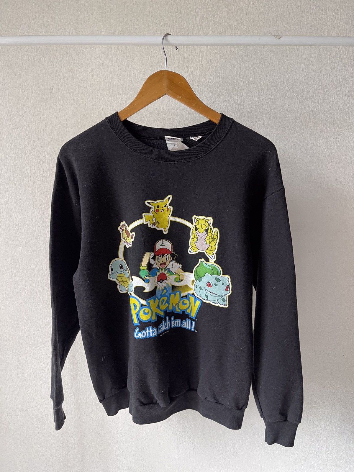 Cartoon Network × Pokemon 1999 Pokemon Nintendo Ash ‘Gotta Catch Em All Sweatshirt Size US M / EU 48-50 / 2 - 2 Thumbnail