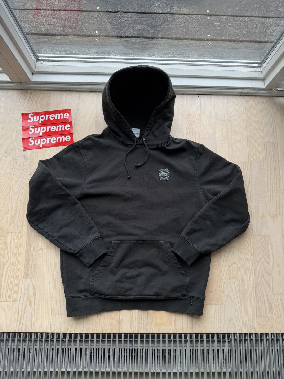 Lacoste × Supreme Supreme X Lacoste Hoodie Size US L / EU 52-54 / 3 - 1 Thumbnail