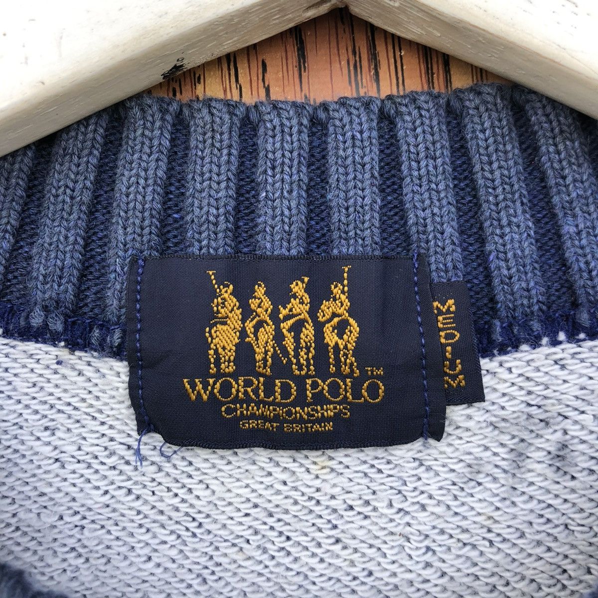 Vintage Vintage World Polo Championship Sweatshirt Size US M / EU 48-50 / 2 - 5 Thumbnail