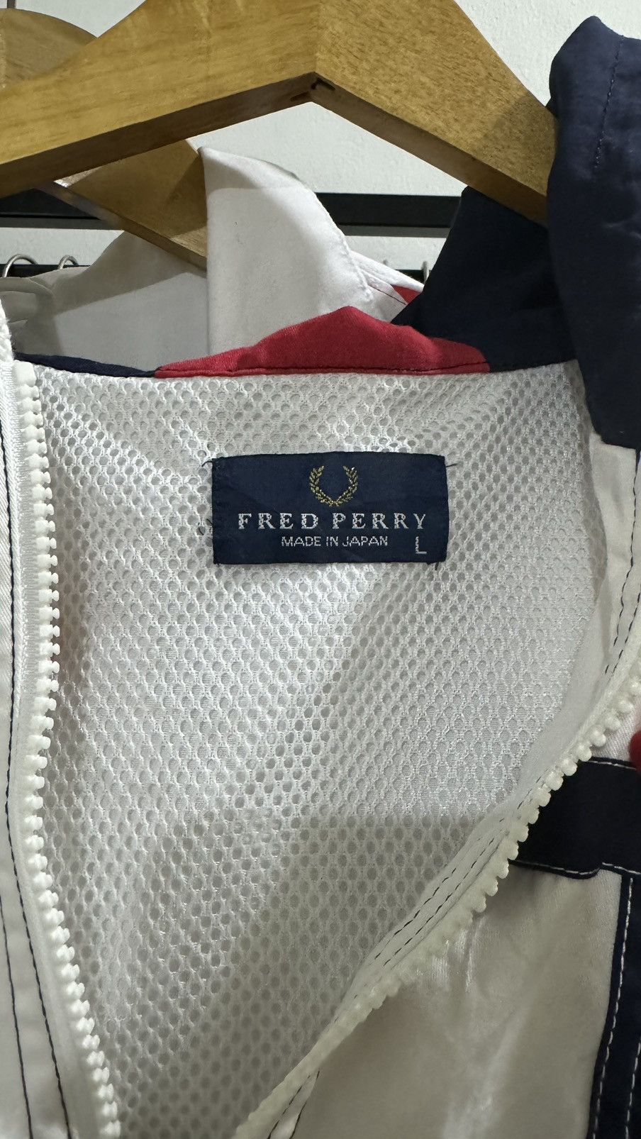 Fred Perry Vintage Fred Perry Windbreaker Made in Japan Size US L / EU 52-54 / 3 - 6 Thumbnail