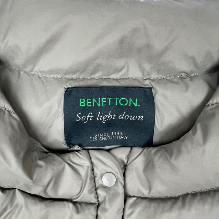 Benetton soft outlet light down jacket