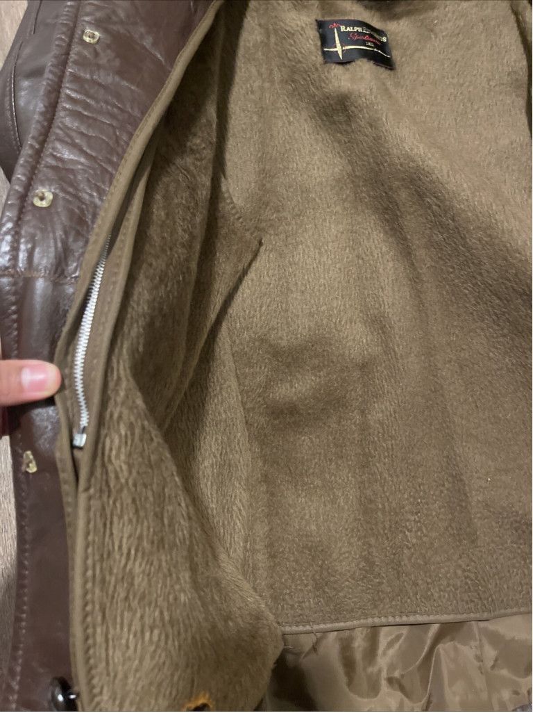 Other Ralph Edward’s Vtg Brown Leather Jacket W/ Faux Fur Inside Size US M / EU 48-50 / 2 - 6 Thumbnail