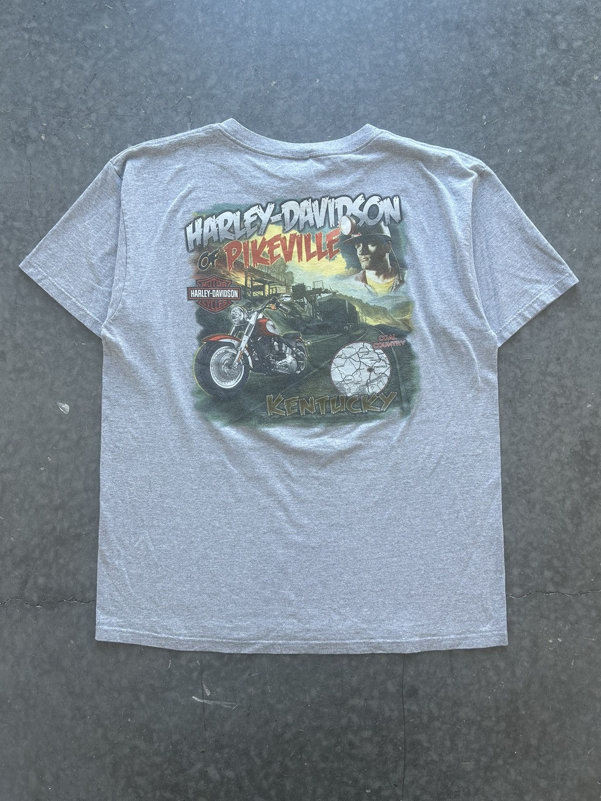 Harley Davidson × Vintage Vintage Y2K Harley Davidson Graphic Tee Double Sided Size US XL / EU 56 / 4 - 7 Thumbnail