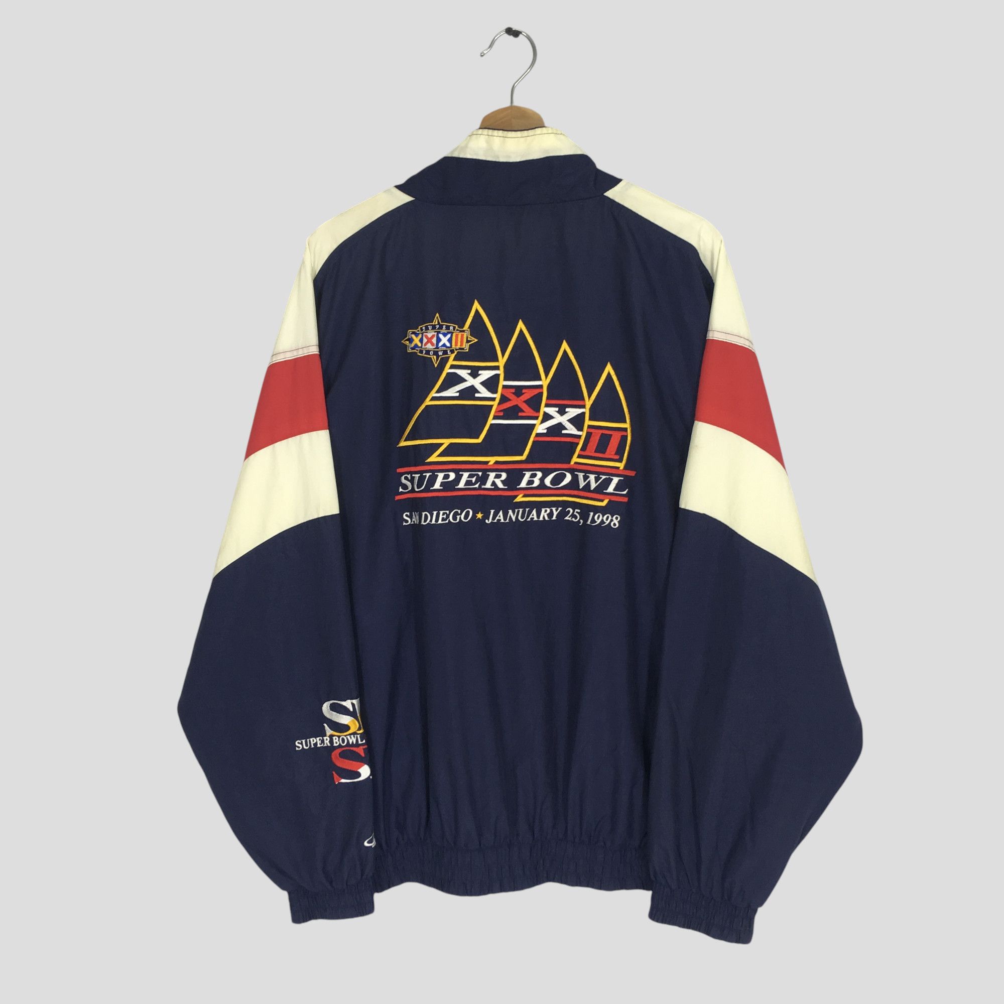NFL Vintage 90's Super Bowl American Football Team Size US XL / EU 56 / 4 - 1 Thumbnail