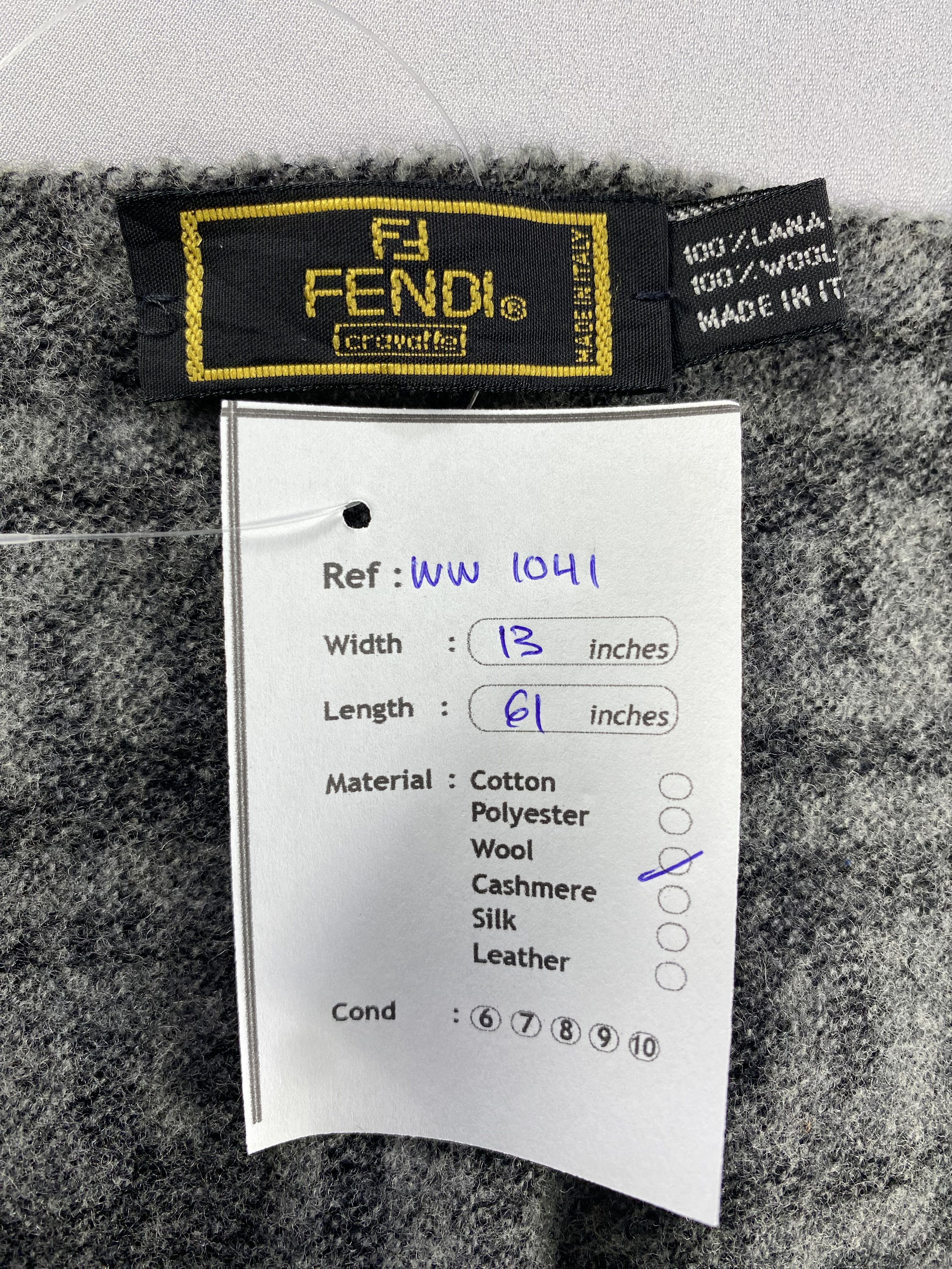 Vintage Fendi Scarf / Muffler / Neckwear Size ONE SIZE - 5 Thumbnail