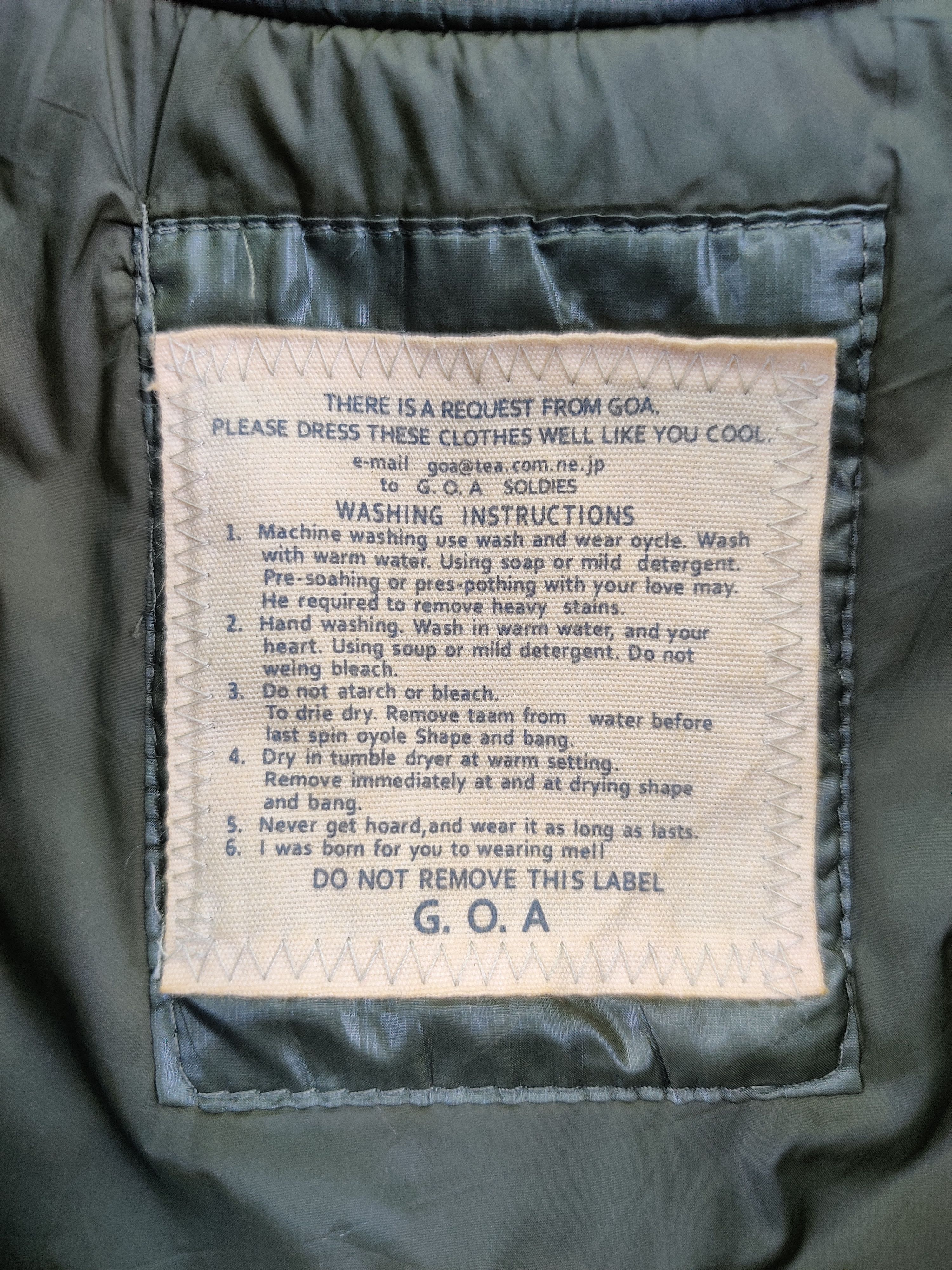 GOA Vintage GOA Military Bono Jacket Size US M / EU 48-50 / 2 - 15 Thumbnail