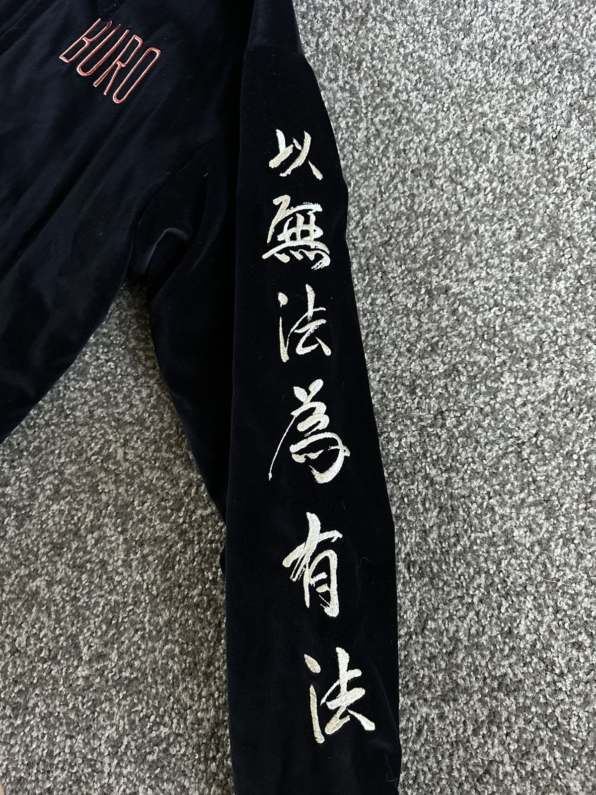 Kozaburo Velvet Souvenir Jacket