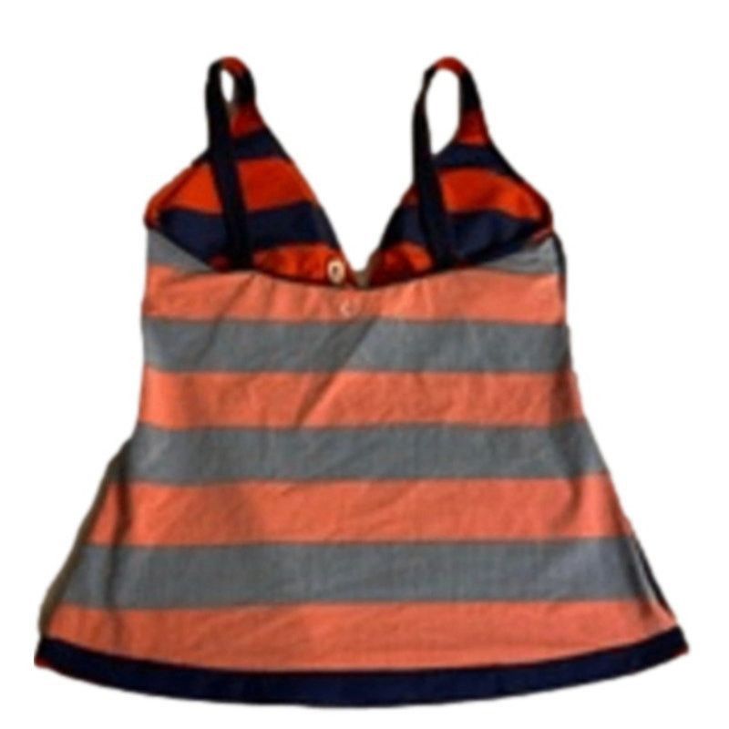 Tommy Hilfiger Tommy Hilfiger Nautical Striped Polka Dot Tankini Swim Top Size ONE SIZE - 6 Thumbnail