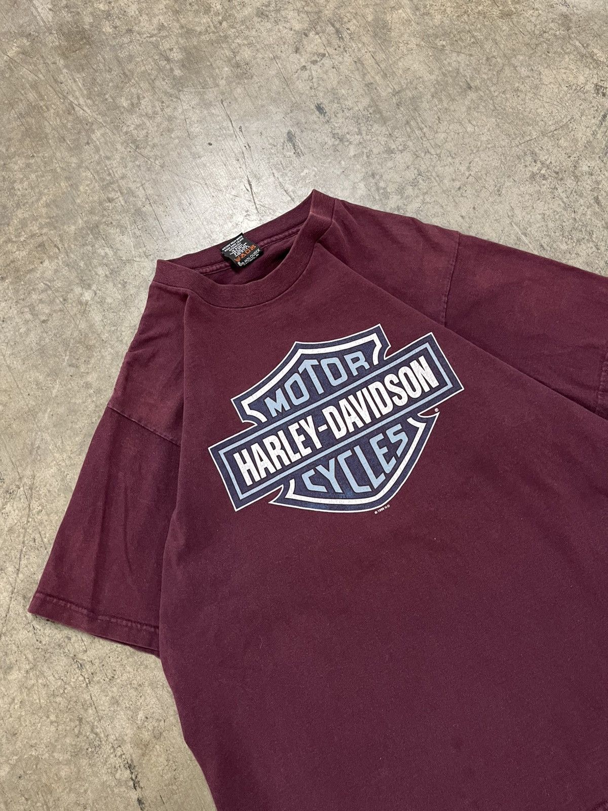 Harley Davidson × Vintage Harley Davidson vintage graphic tee hype rare skater biker Size US L / EU 52-54 / 3 - 5 Thumbnail