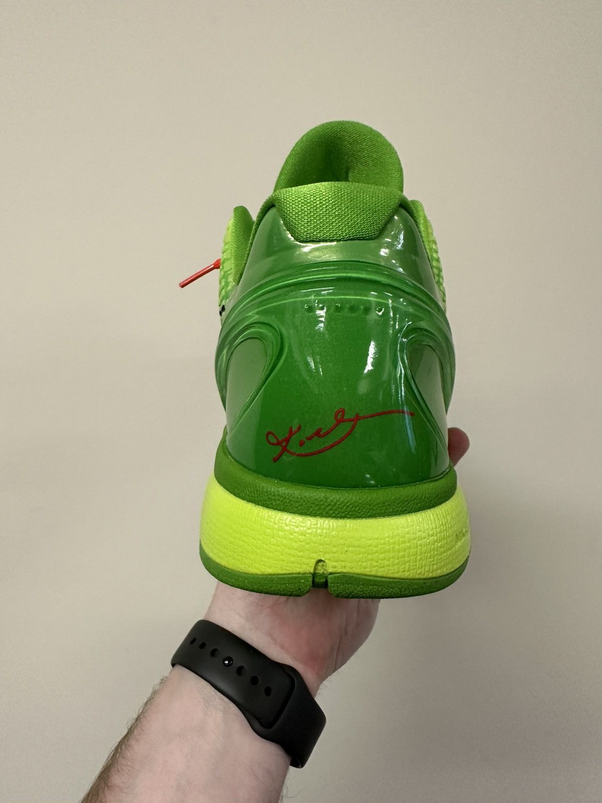 Nike VNDS Nike Kobe 6 Grinch Size US 11.5 / EU 44-45 - 10 Thumbnail