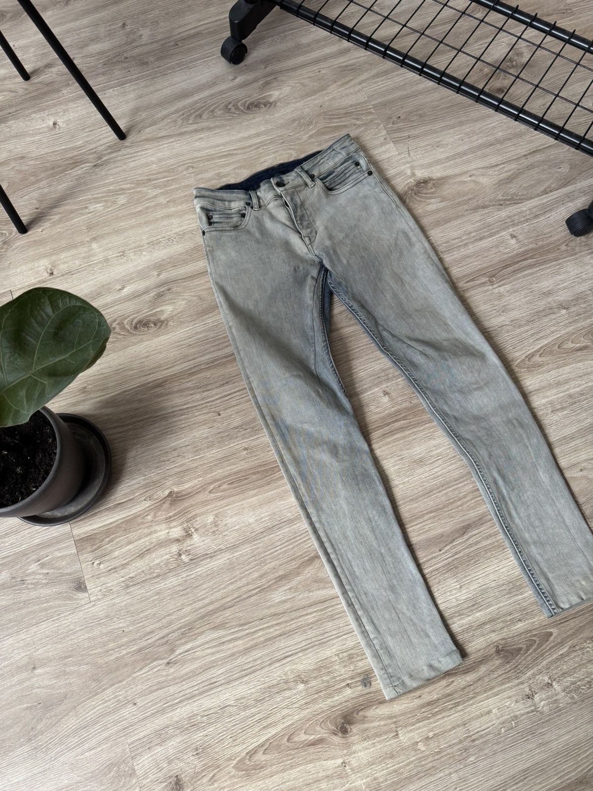 Rick Owens Rick Owens Hustler Detroit Cut Jeans Women’s Size 25" / US 0 / IT 36 - 2 Thumbnail