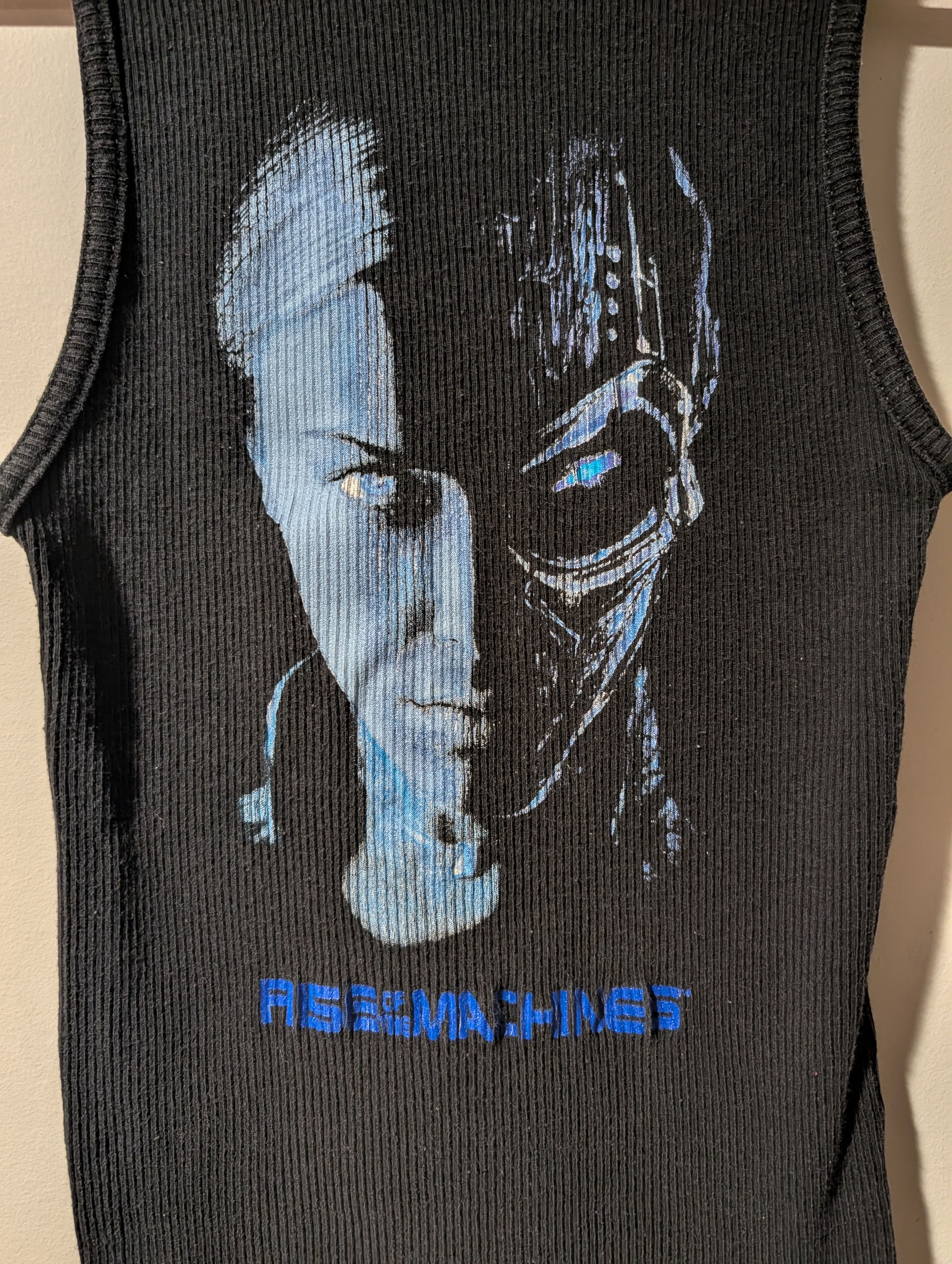 Vintage Vintage 2003 Terminator 3 Rise of the Machines Tank Top Size M / US 6-8 / IT 42-44 - 2 Thumbnail