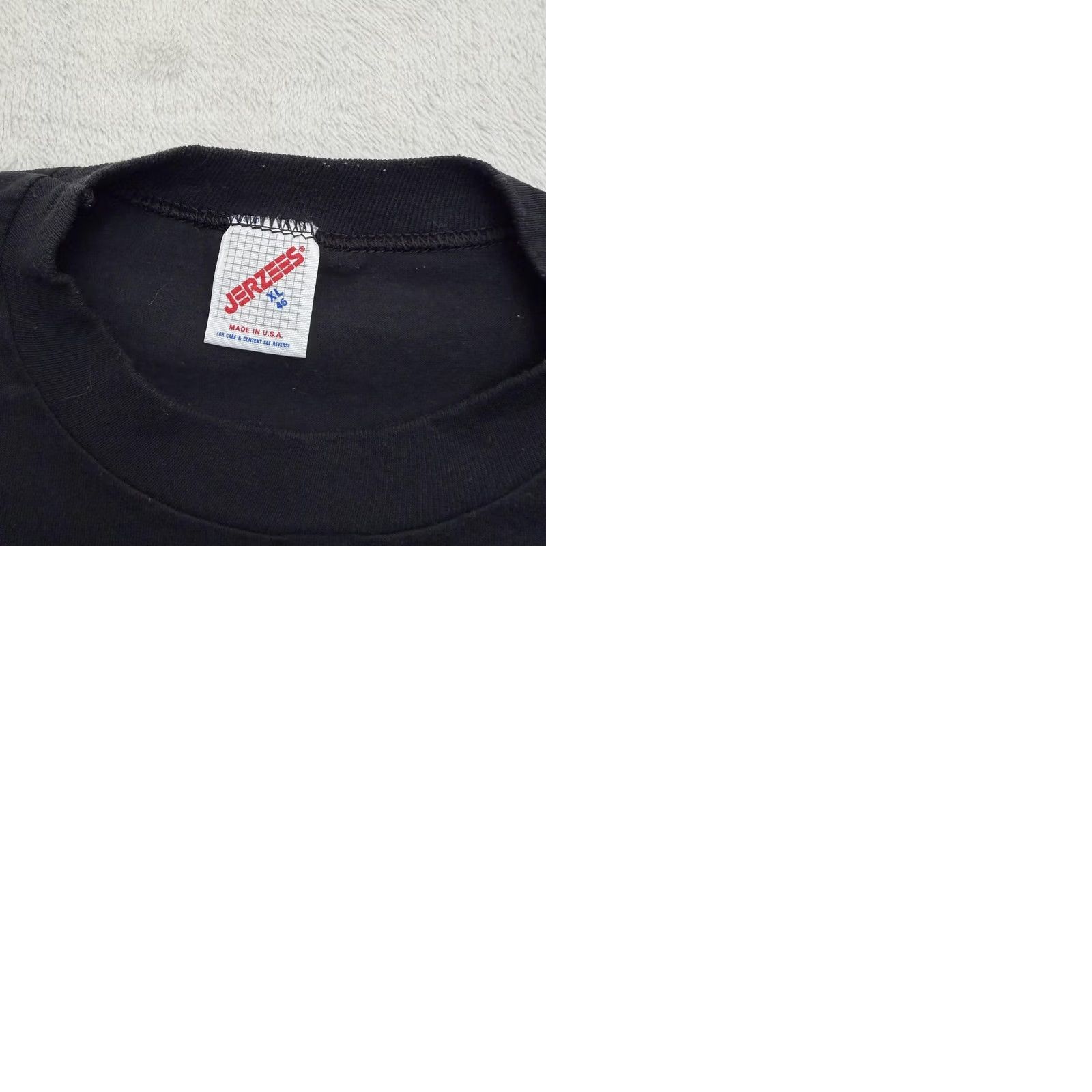 Jerzees VINTAGE AMI Olympics Shirt Mens XL Black Jerzees Who Dares Wins 80s Graphic Tee Size US XL / EU 56 / 4 - 10 Thumbnail