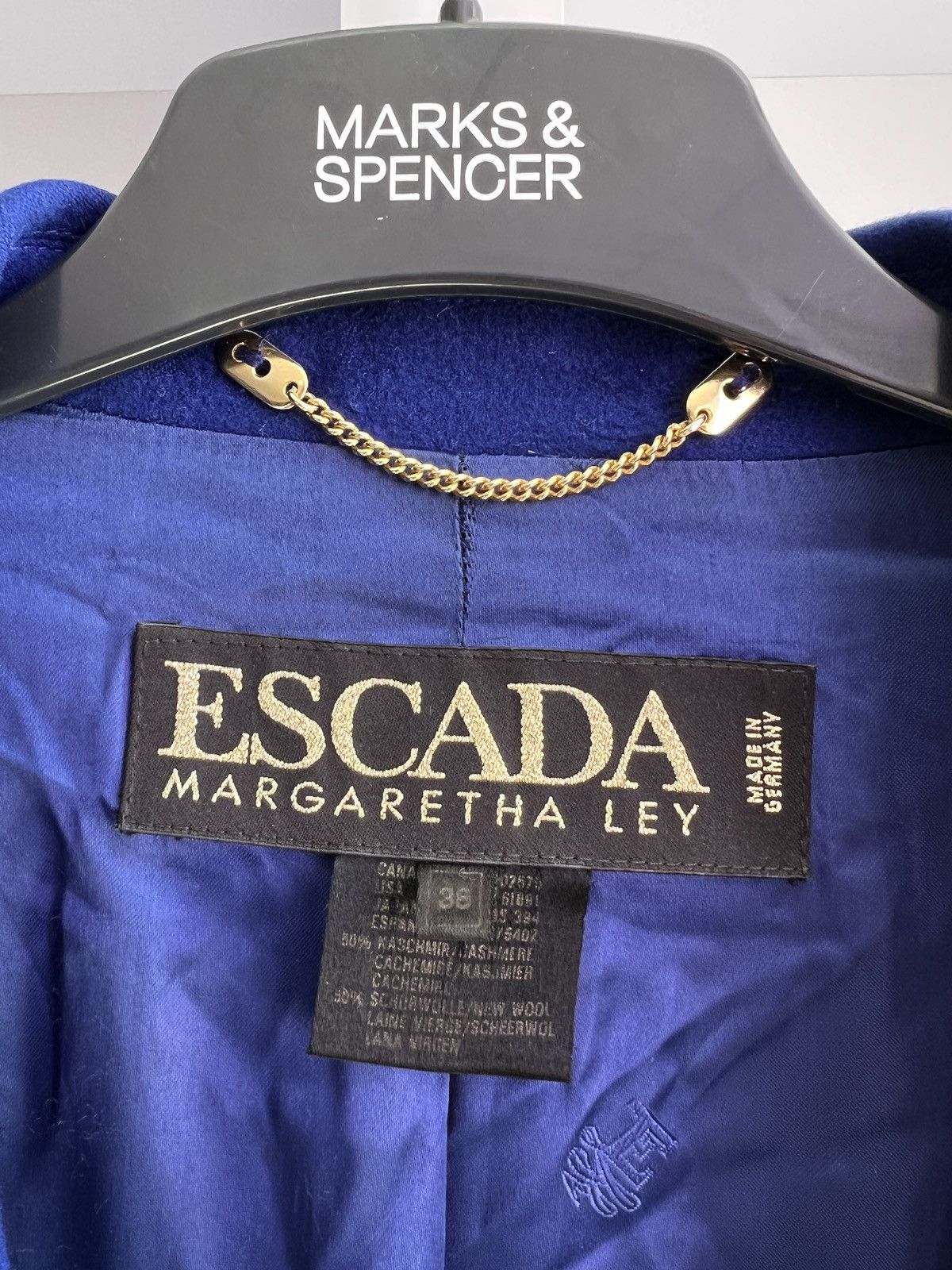 Escada × Vintage Vintage Women’s Escada Blazer Size XS / US 0-2 / IT 36-38 - 4 Thumbnail