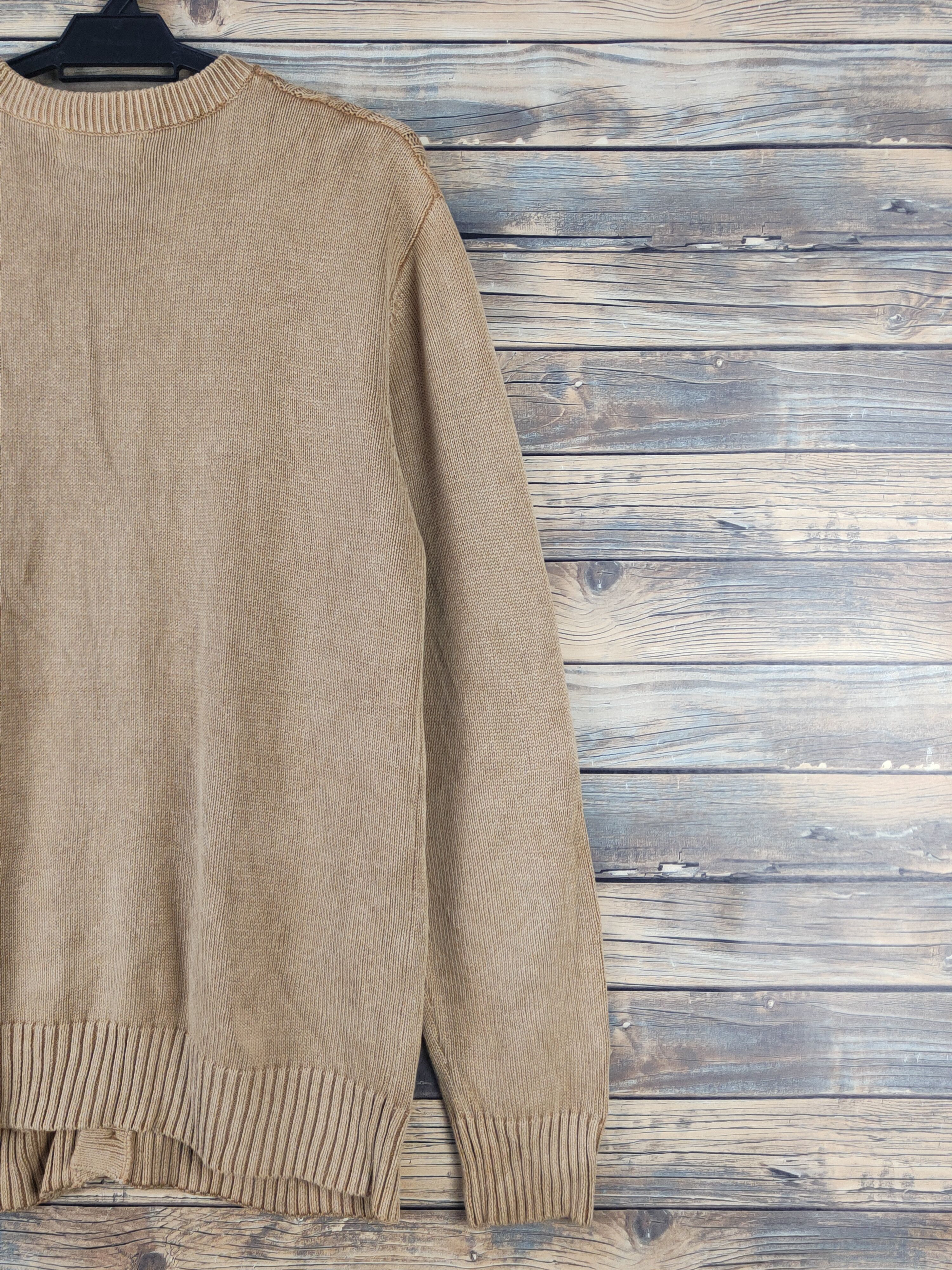 Vintage Pinc Ponc japan Brown Knitwear vintage Cardigan #W1821 Size US L / EU 52-54 / 3 - 9 Thumbnail