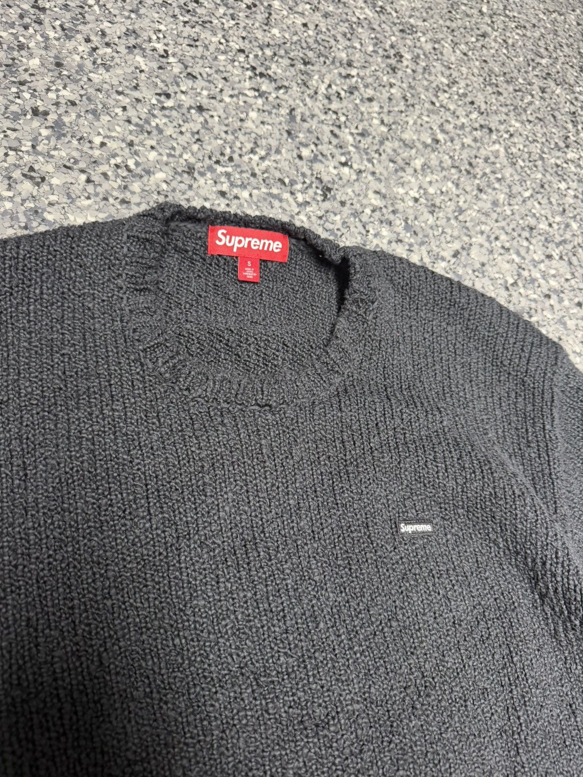 Supreme Supreme Bouclé Small Box Sweater | Grailed