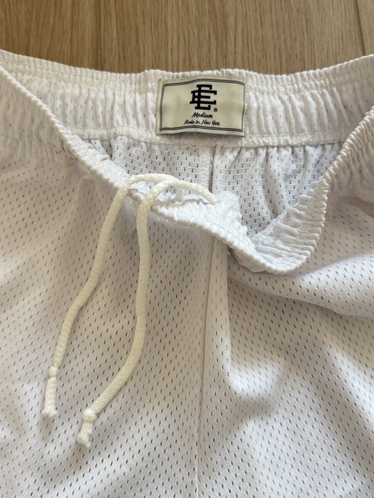 Eric Emanuel EE Basic Shorts White Silver Size M Size US 30 / EU 46 - 3 Thumbnail