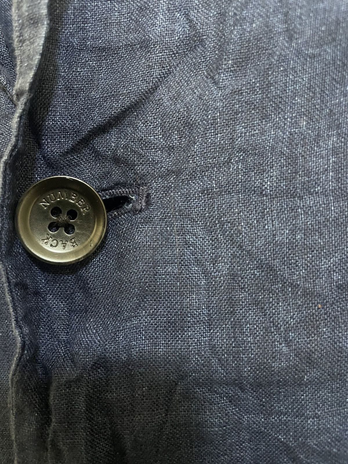 Other Vintage Y2k back number light linen coat Size US M / EU 48-50 / 2 - 4 Thumbnail
